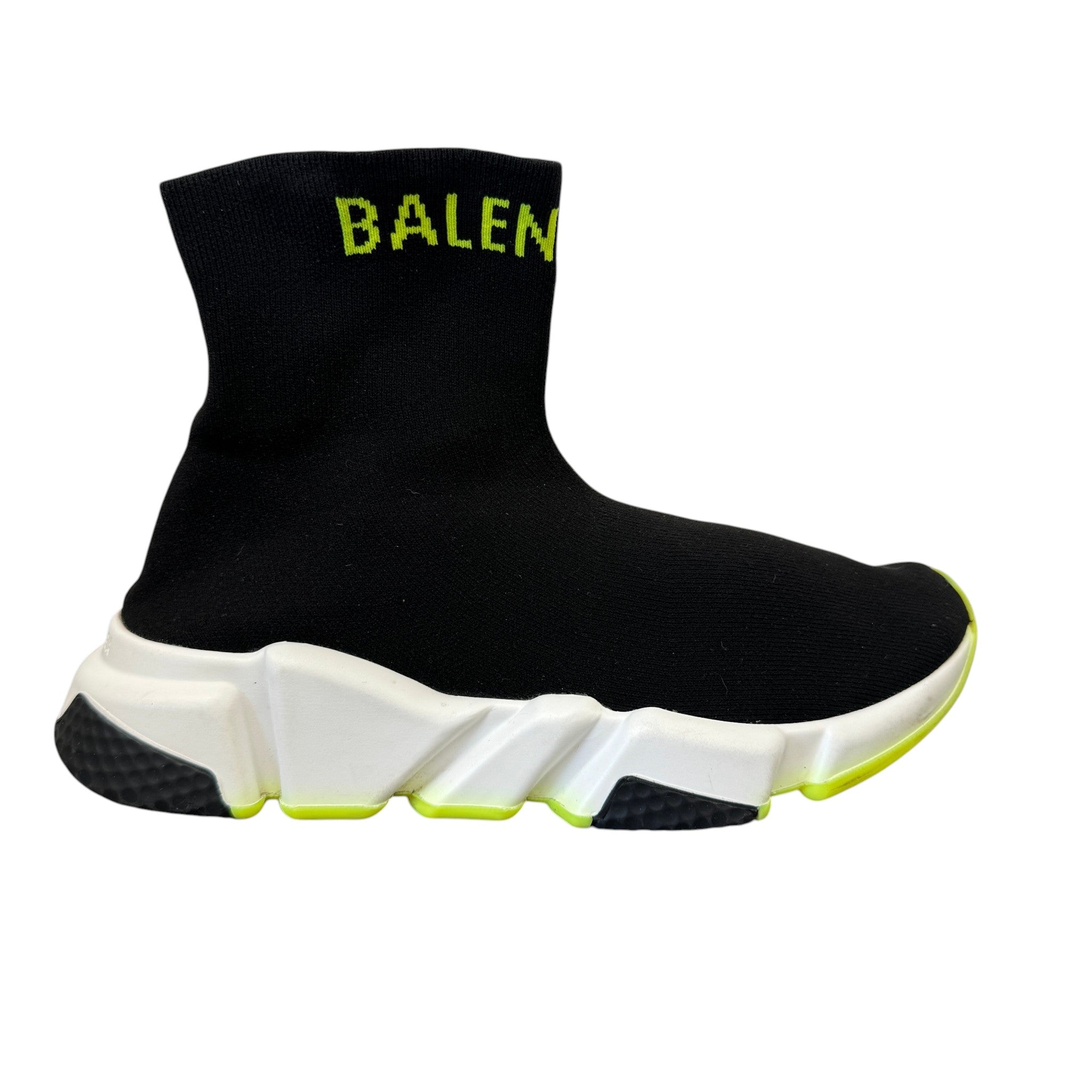Women's Speed Sock High Trainers Black Size EU 37 / UK 4