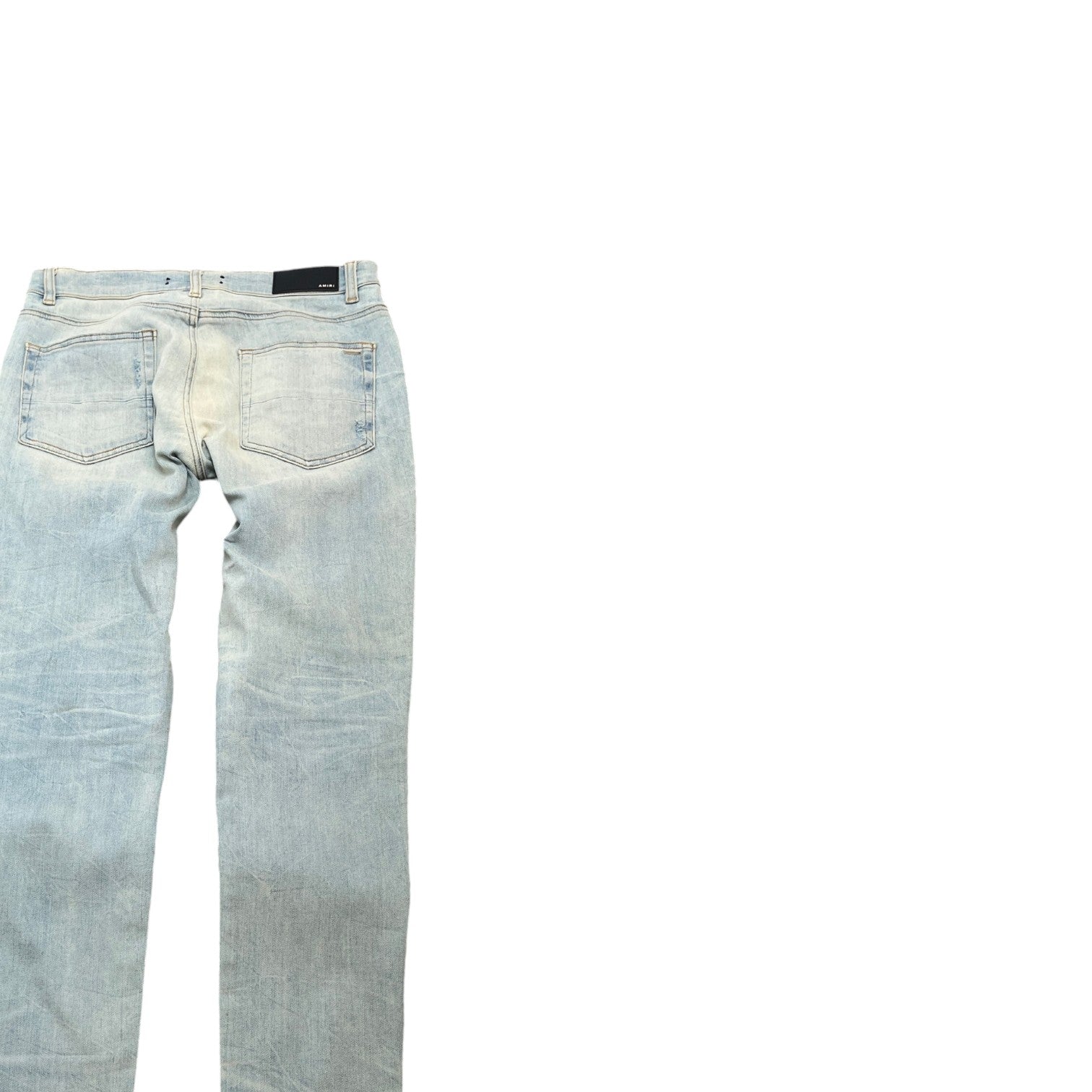 Men's Mx1 Distressed Jeans Blue Size Waist 32"