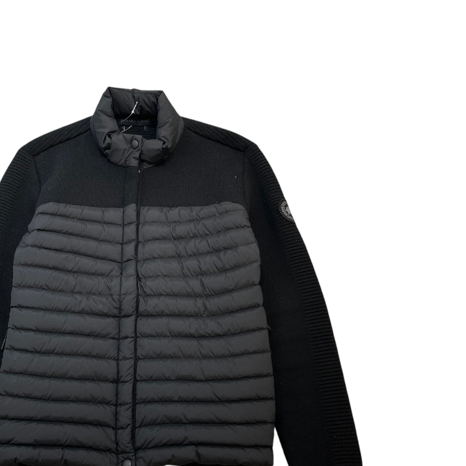 Men's Hybridge Knit Jacket Black Size L