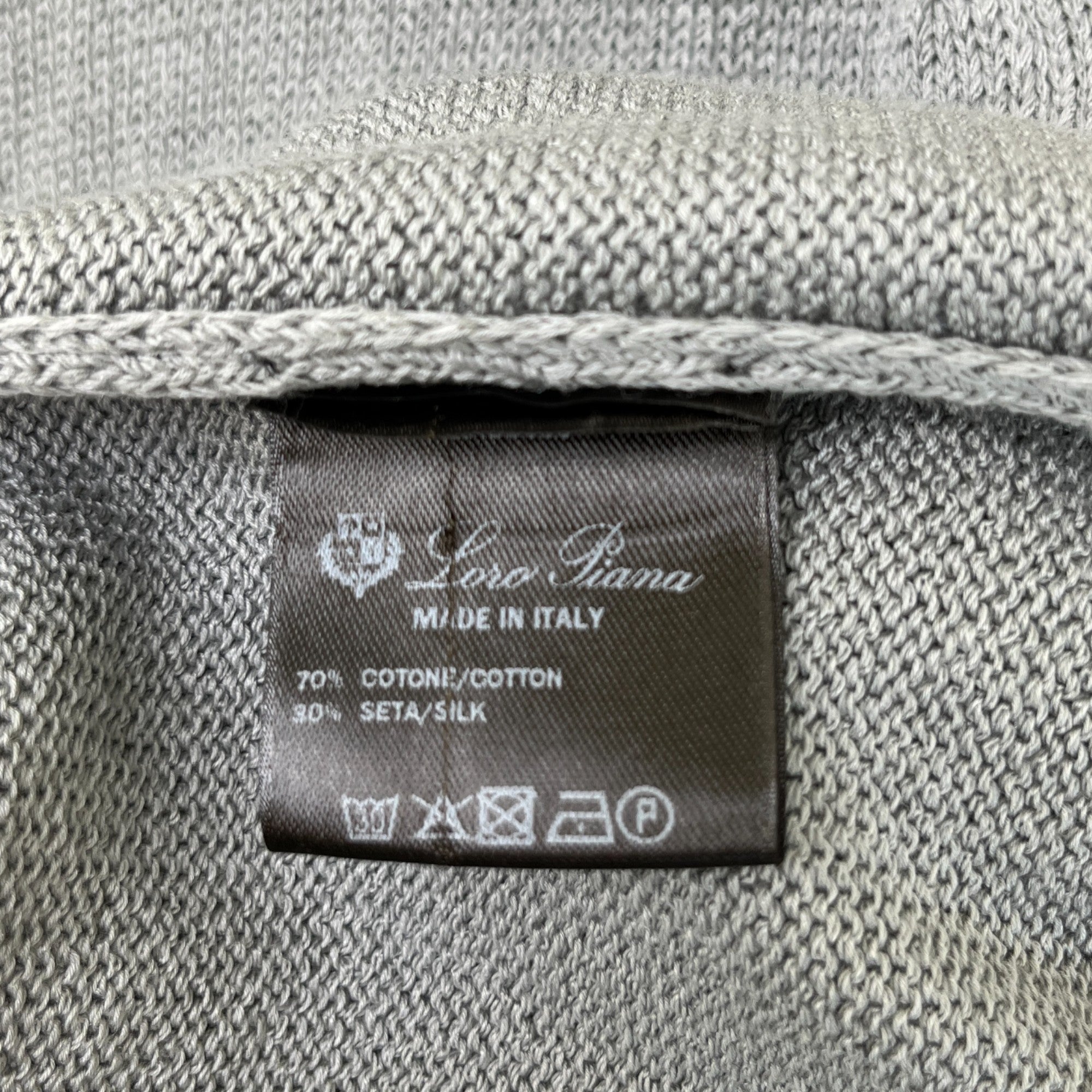 Men's Zip Turtle Jumper Grey Size IT 56 / UK XXXL