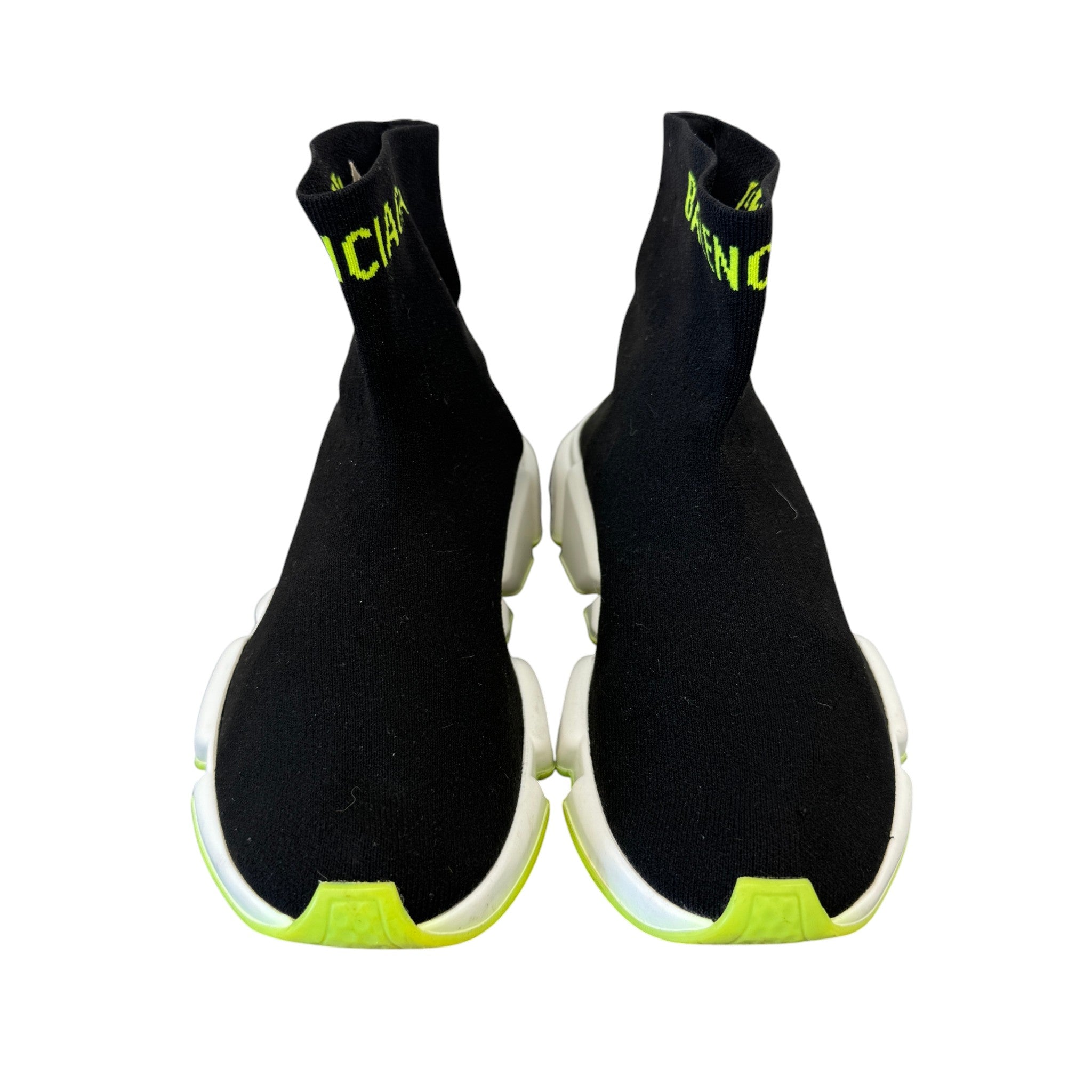 Women's Speed Sock High Trainers Black Size EU 37 / UK 4