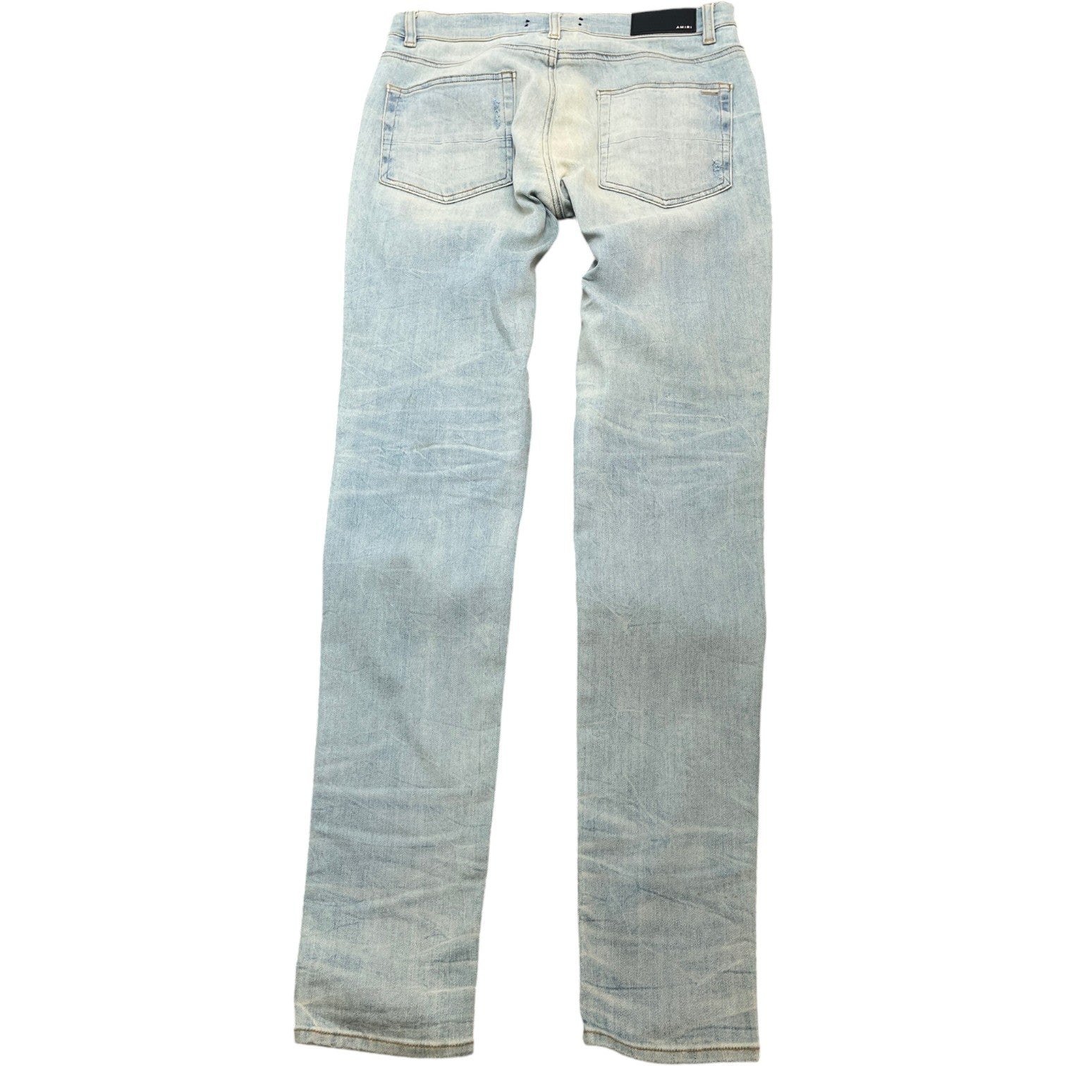 Men's Mx1 Distressed Jeans Blue Size Waist 32"