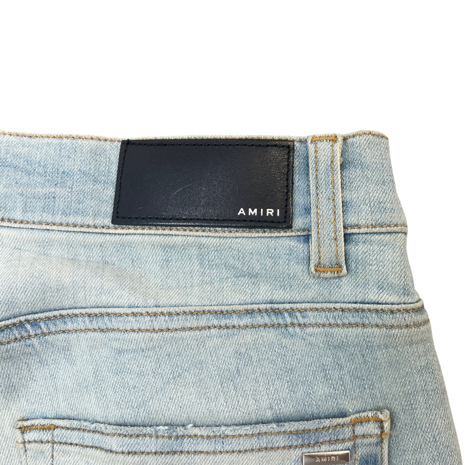 Men's Mx1 Distressed Jeans Blue Size Waist 32"