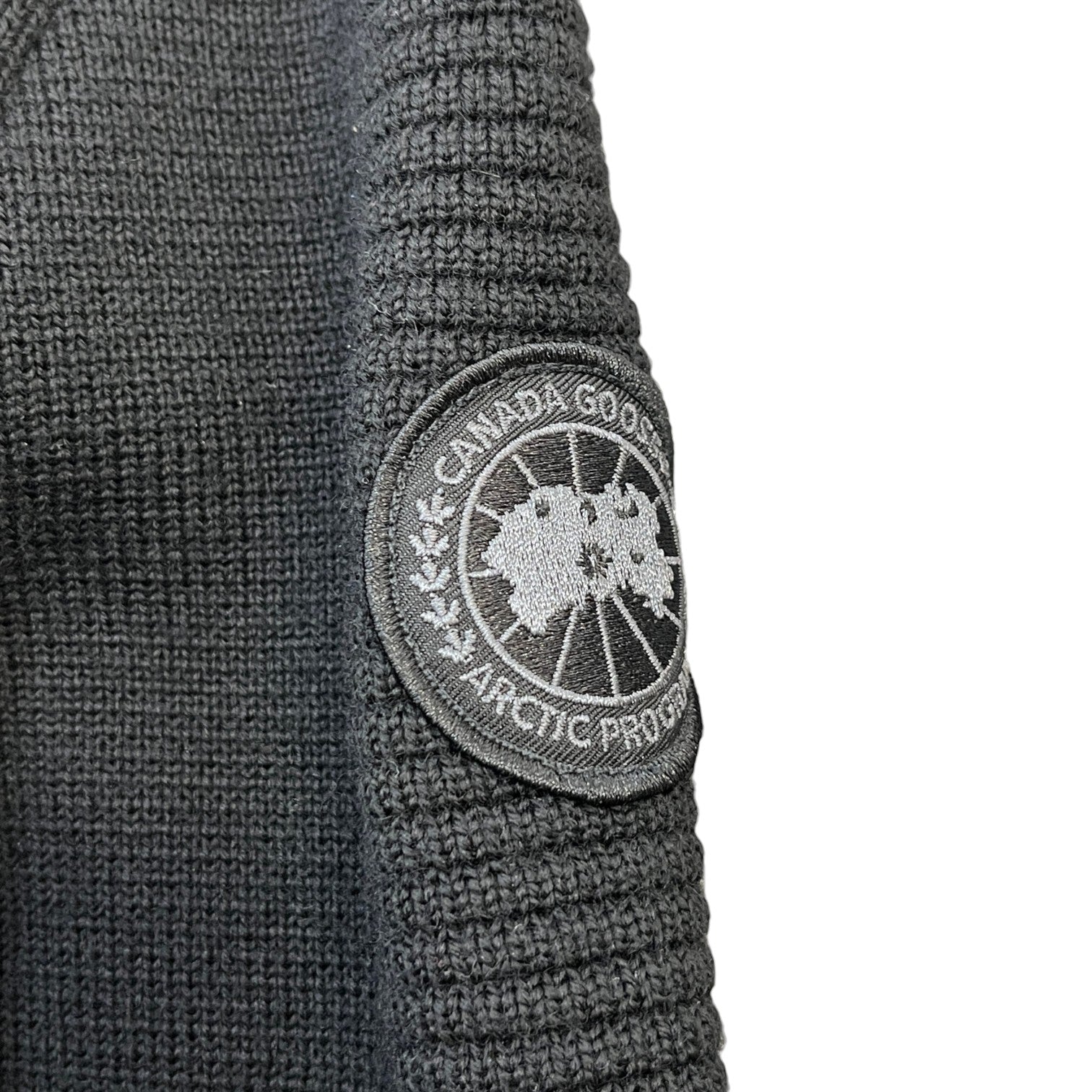 Men's Hybridge Knit Jacket Black Size L