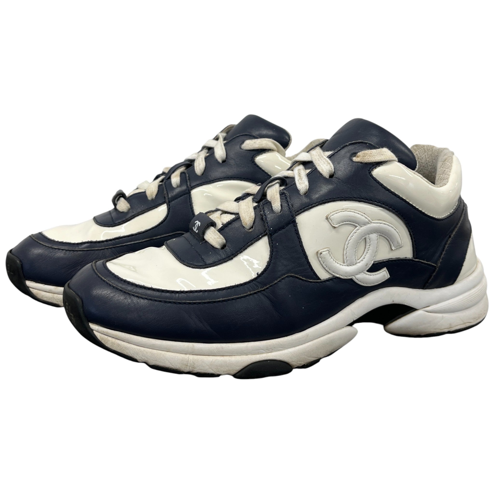 Women's Cc Runners Low Trainers Navy Size EU 38 / UK 5