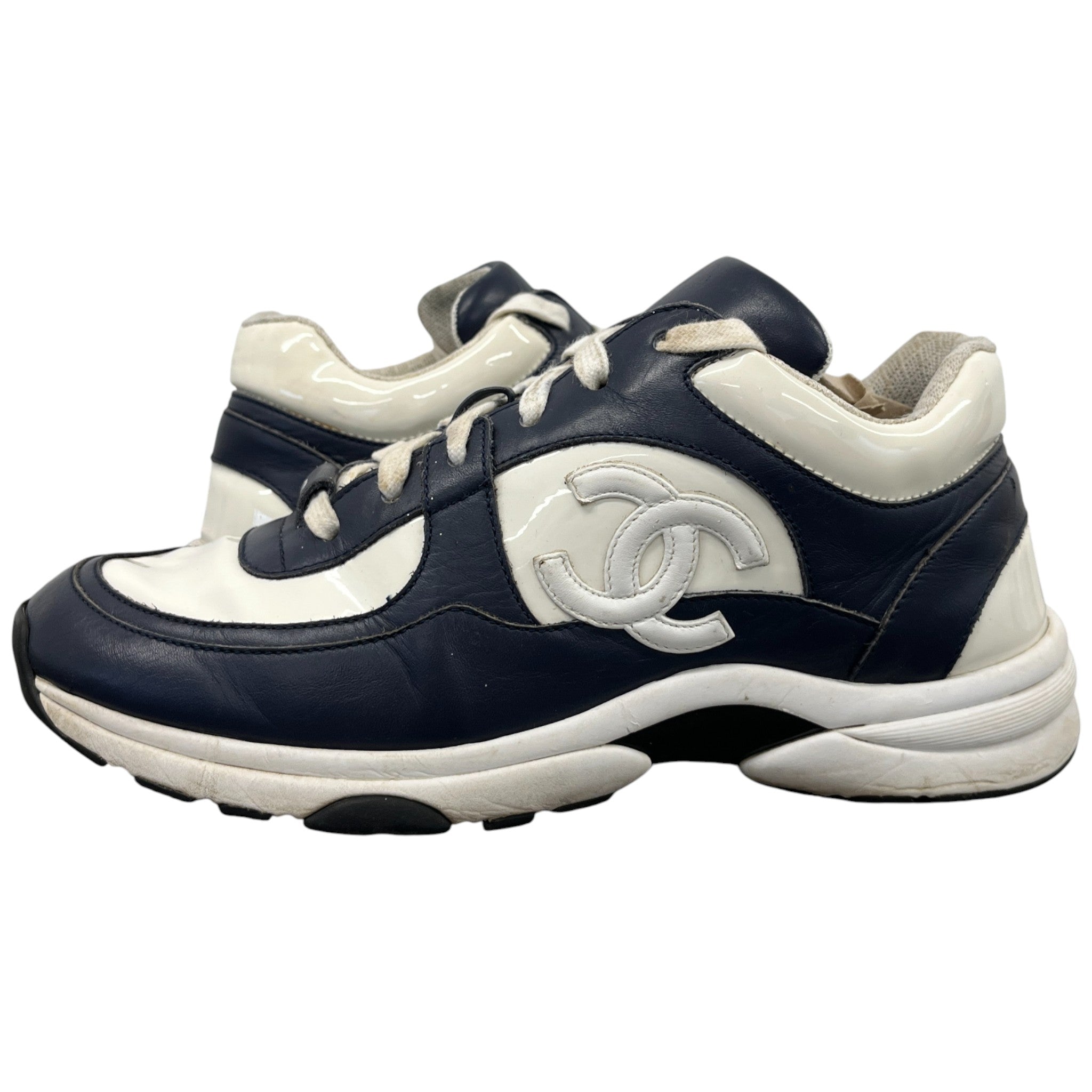 Women's Cc Runners Low Trainers Navy Size EU 38 / UK 5