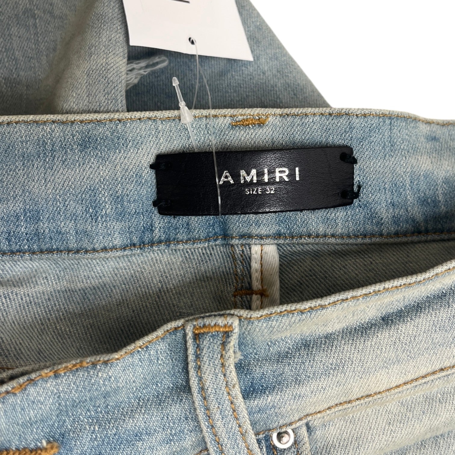 Men's Mx1 Distressed Jeans Blue Size Waist 32"