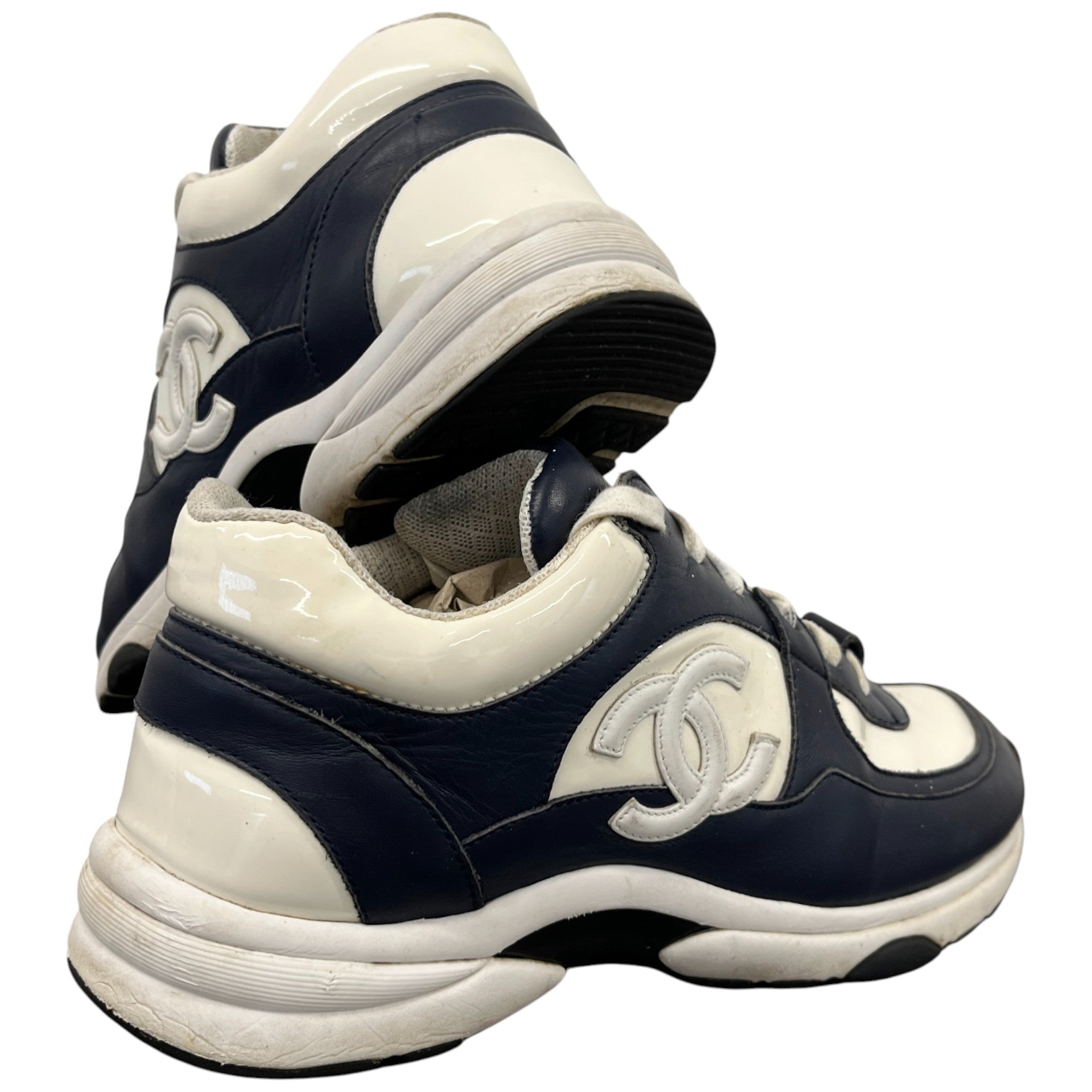 Women's Cc Runners Low Trainers Navy Size EU 38 / UK 5