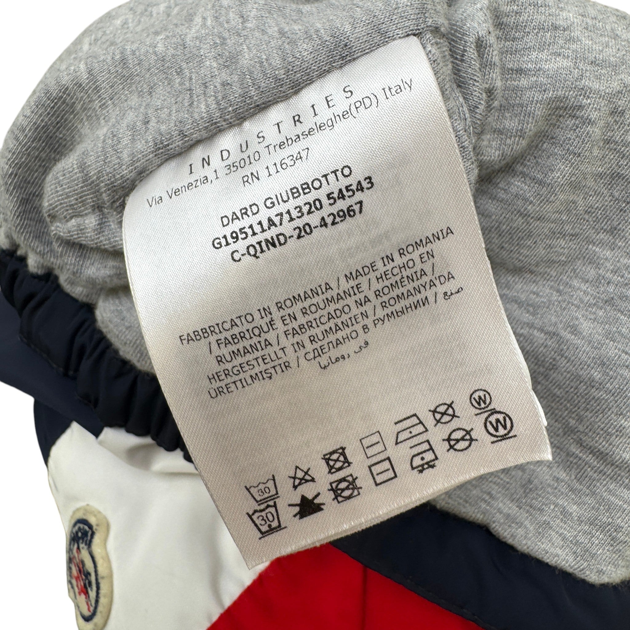 Men's Dard Boys Size 2Years Windbreaker Navy Size XXS