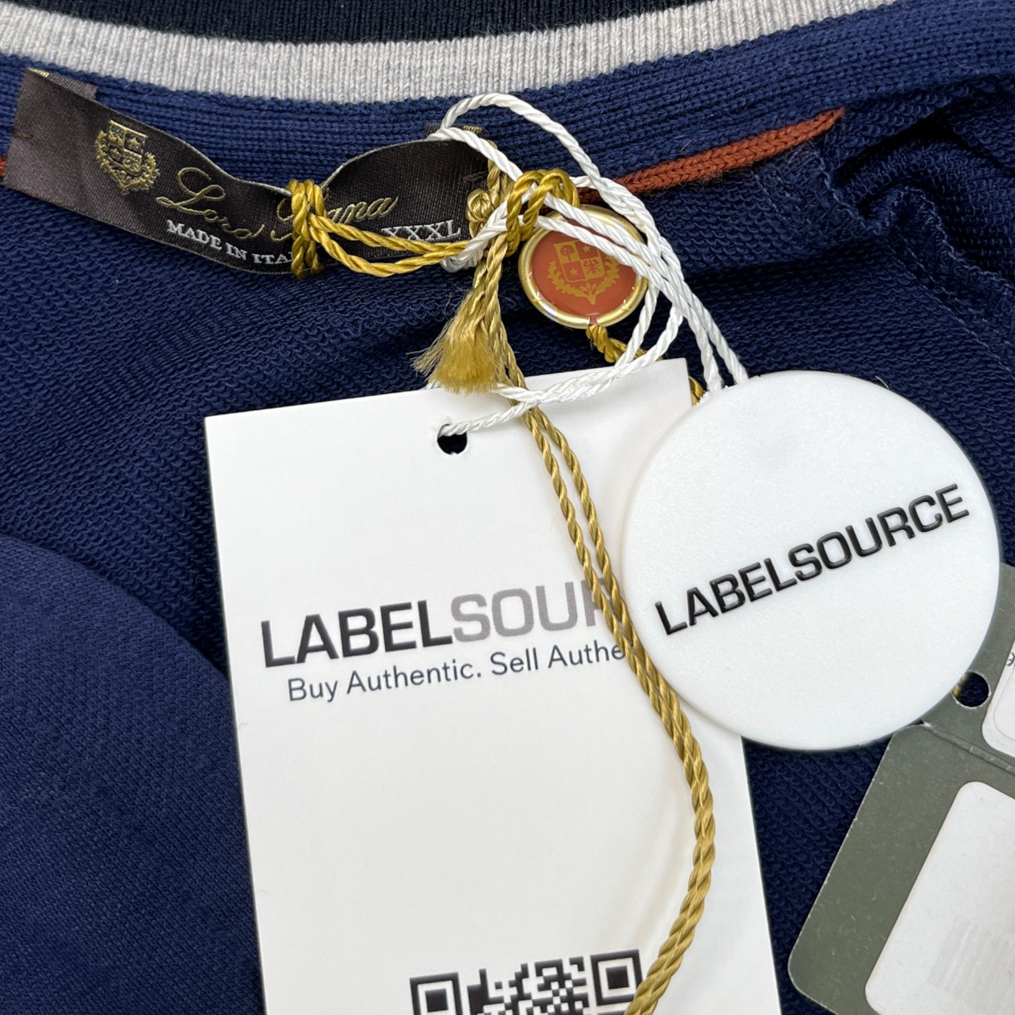 Men's Stripe Track Jacket Navy Size XXXL