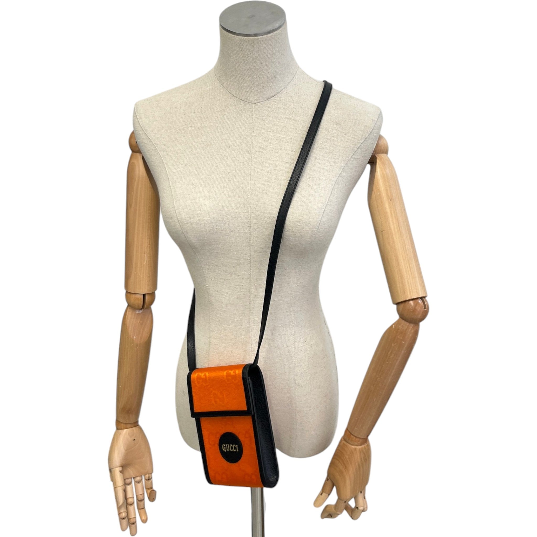 Men's Off The Grid Mini Crossbody Bag Orange