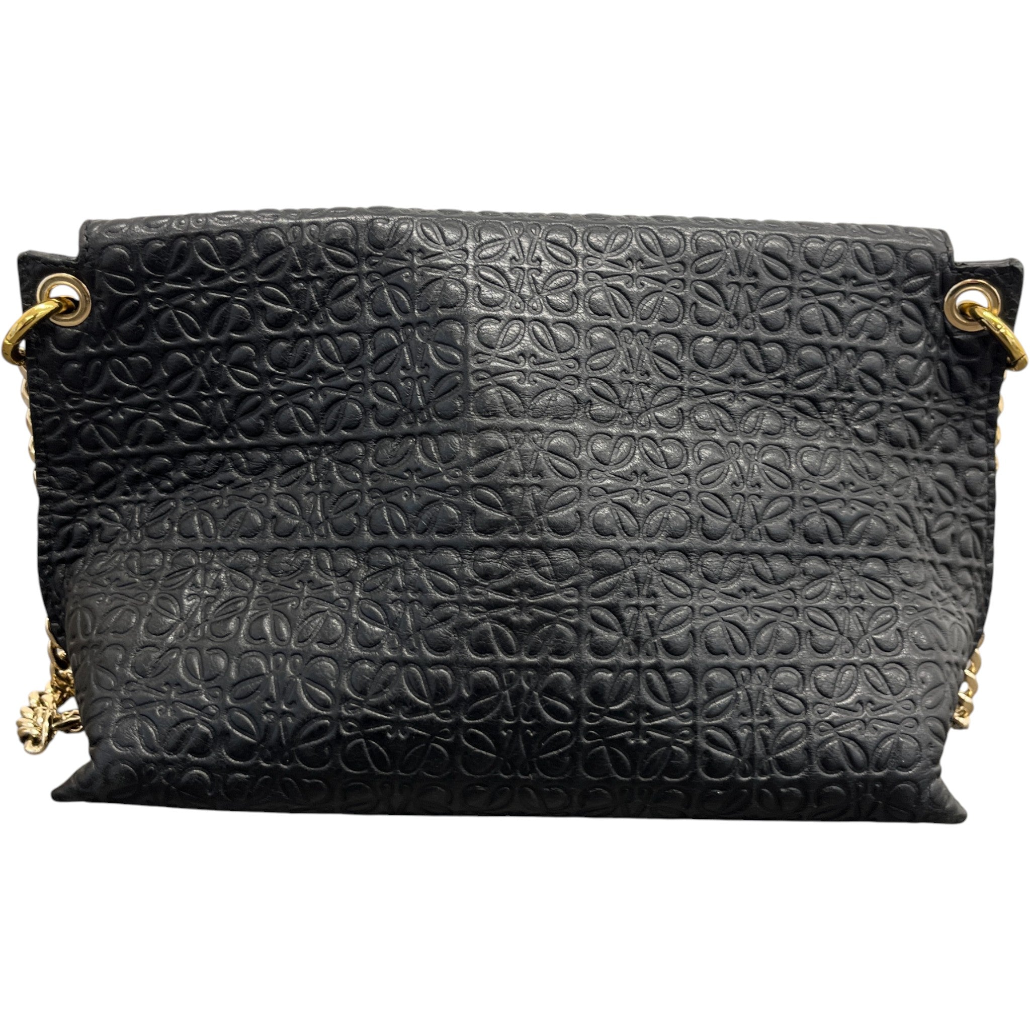 Women's Repeat Anagram Avenue Bag Black