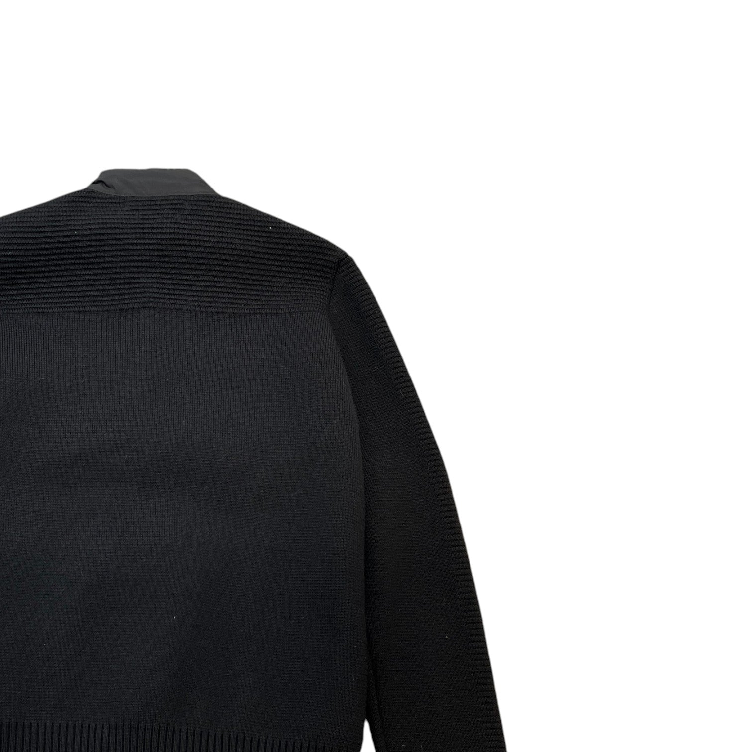 Men's Hybridge Knit Jacket Black Size L