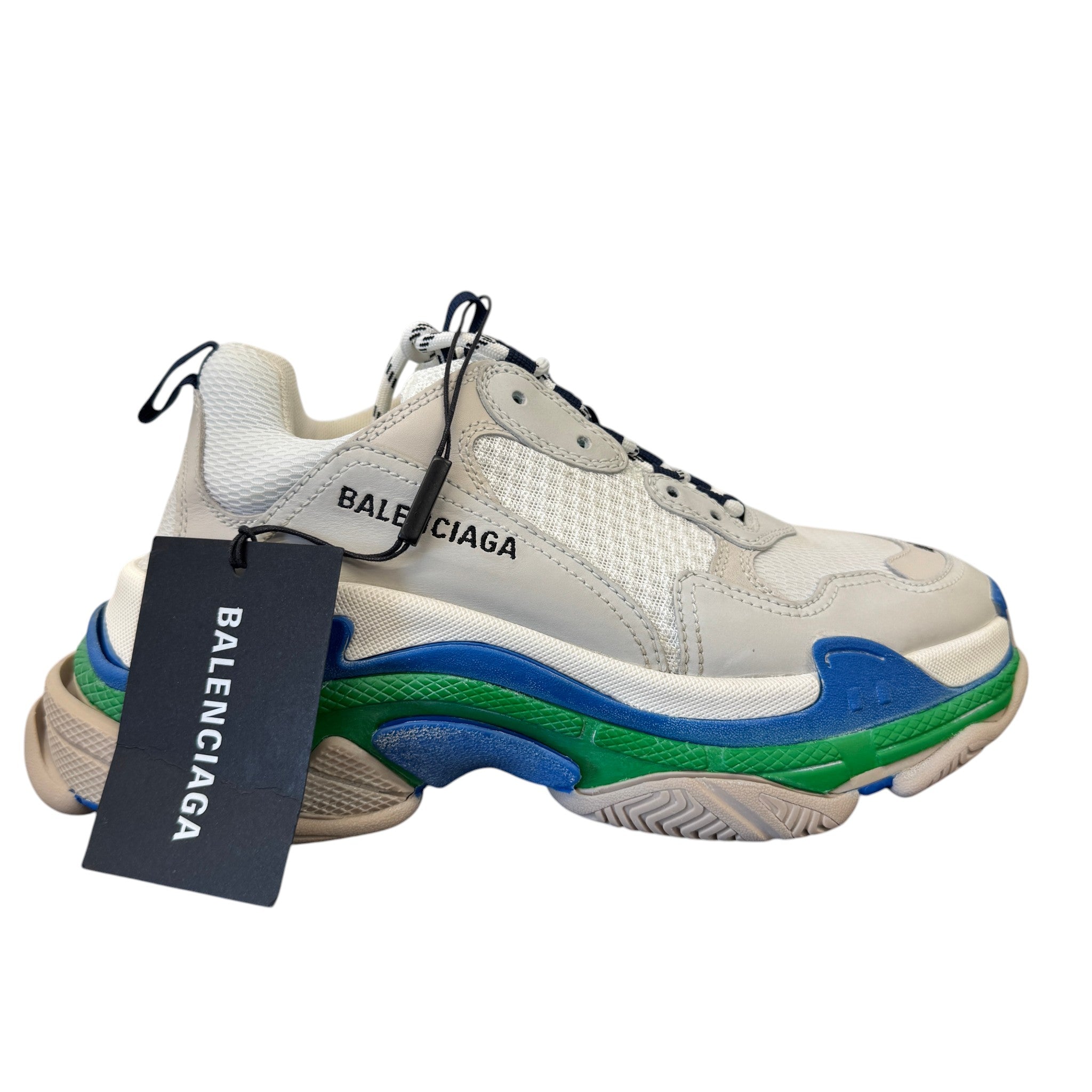 Men's Triple S Low Trainers White Size EU 40 / UK 6