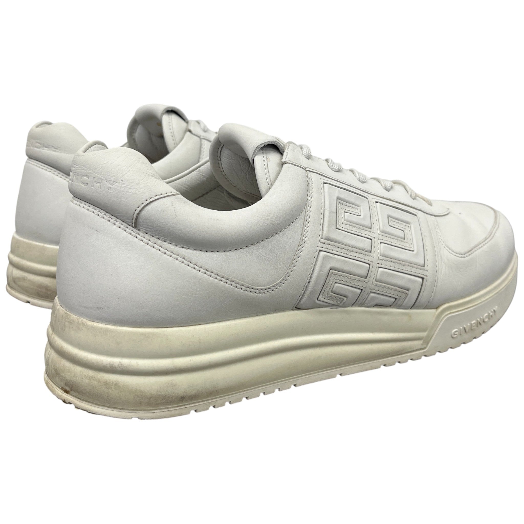 Men's 4G Monogram Low Trainers White Size EU 45 / UK 11