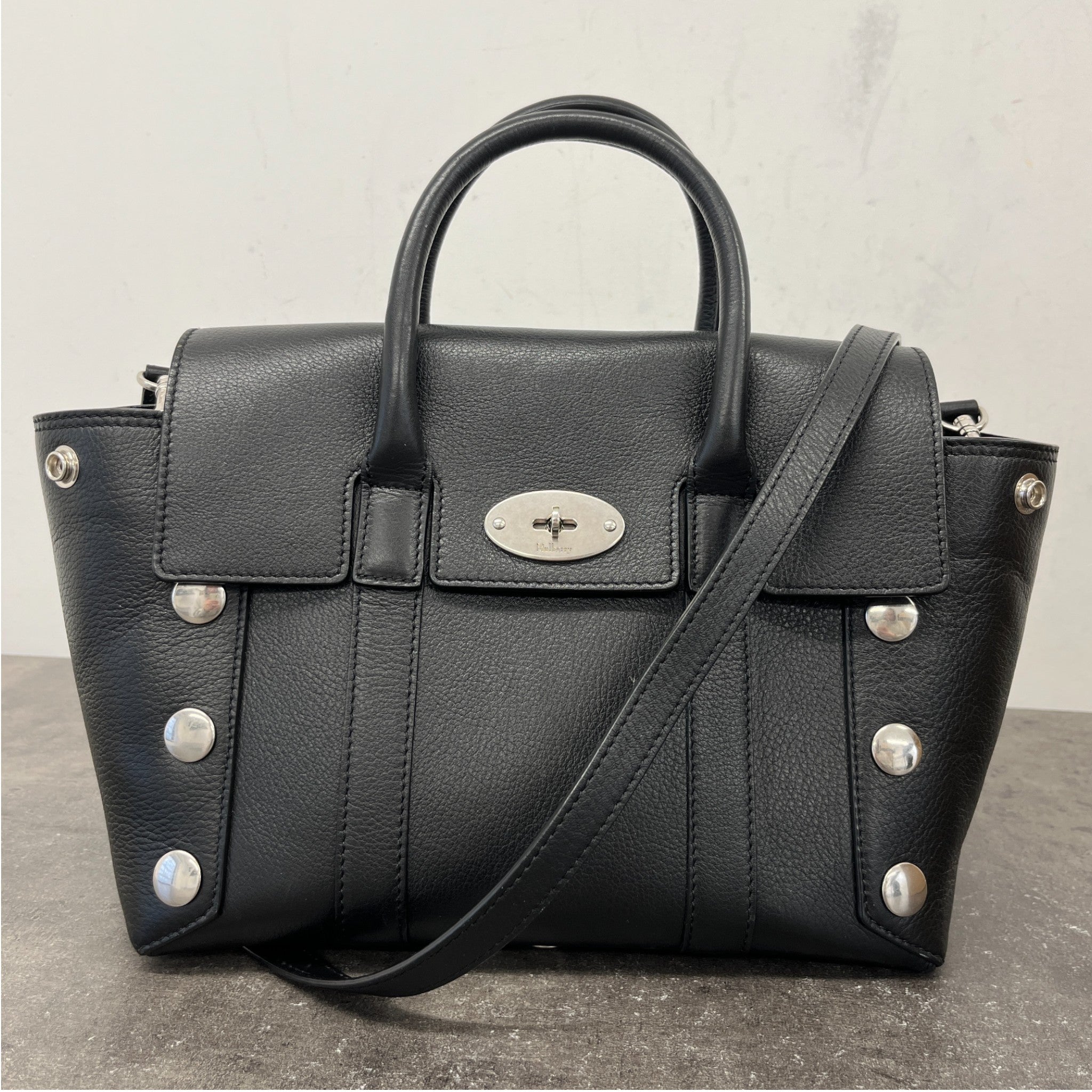 Women's Small Bayswater Handbag Black