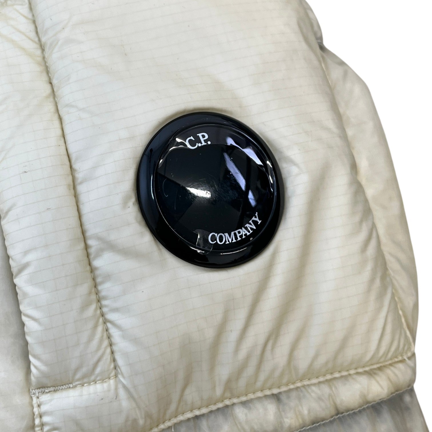 Men's D.D Shell Lens Down Jacket Beige Size S