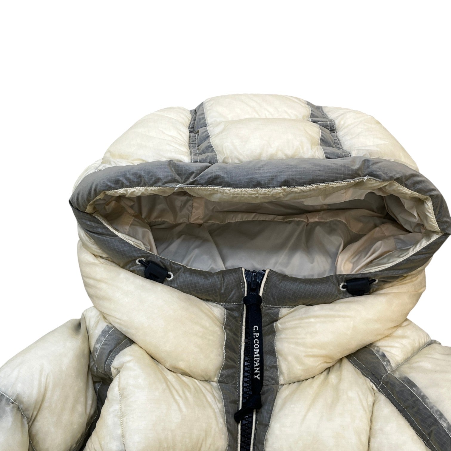 Men's D.D Shell Lens Down Jacket Beige Size S