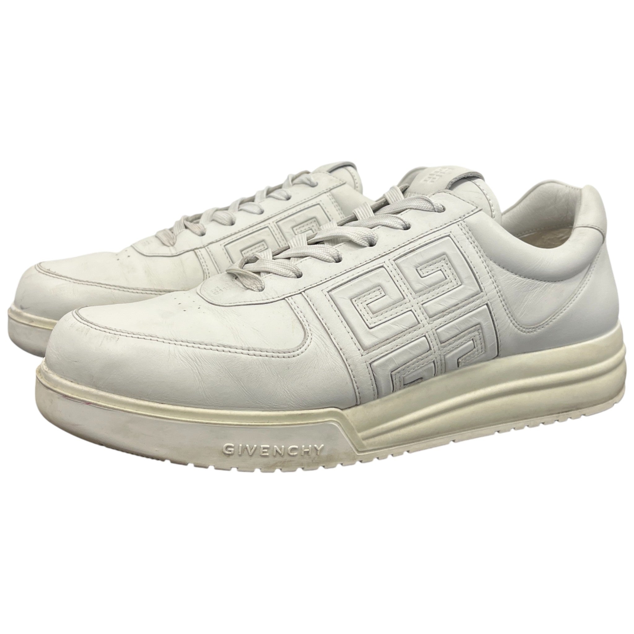 Men's 4G Monogram Low Trainers White Size EU 45 / UK 11