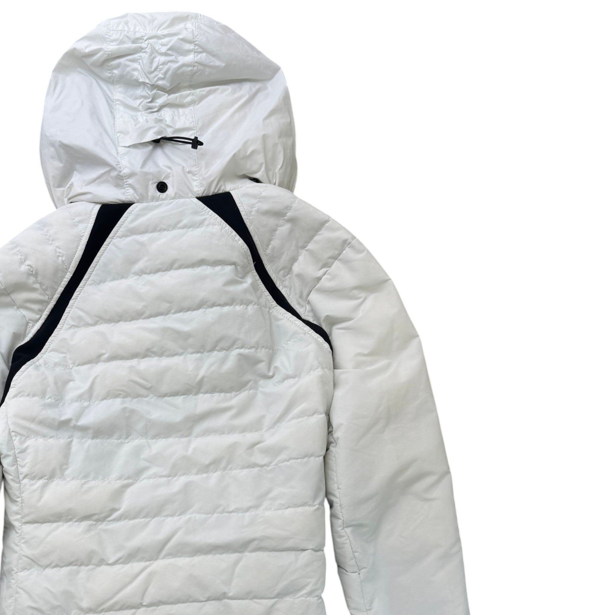 Women's Hybridge Base Down Jacket White Size M