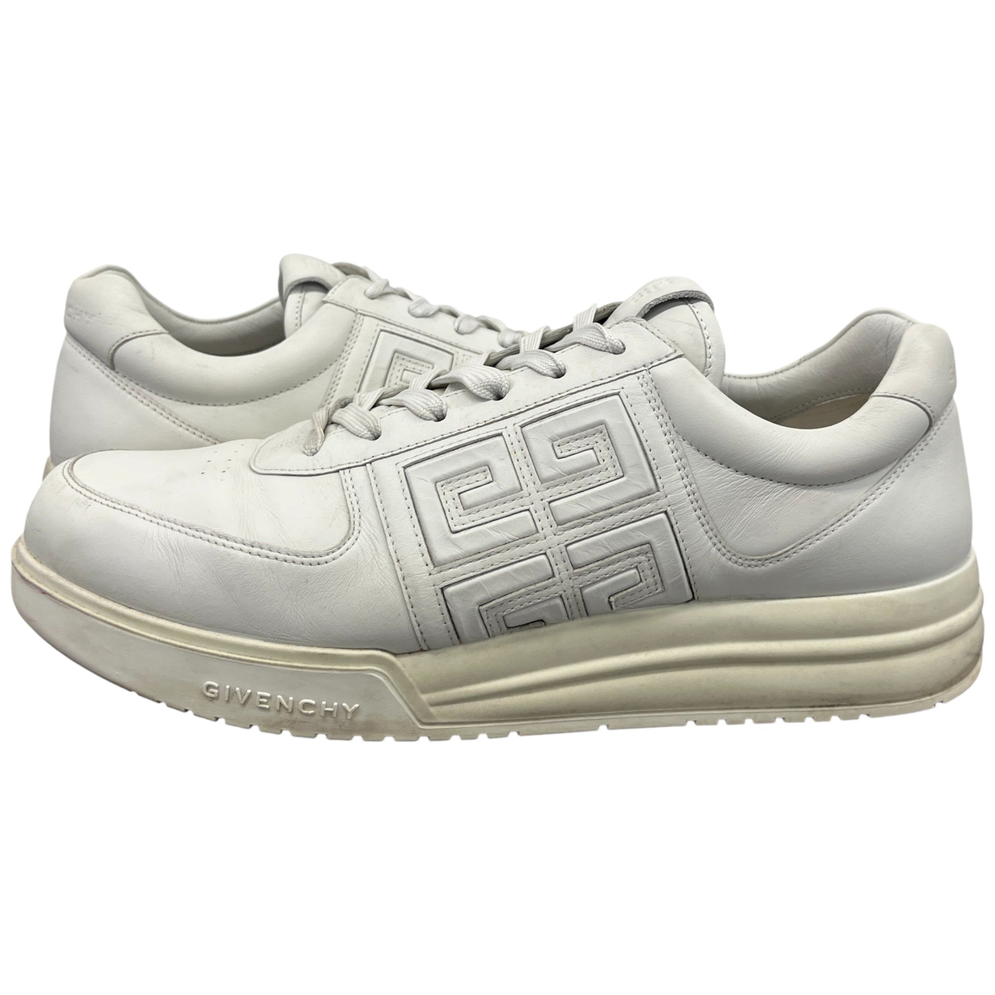 Men's 4G Monogram Low Trainers White Size EU 45 / UK 11