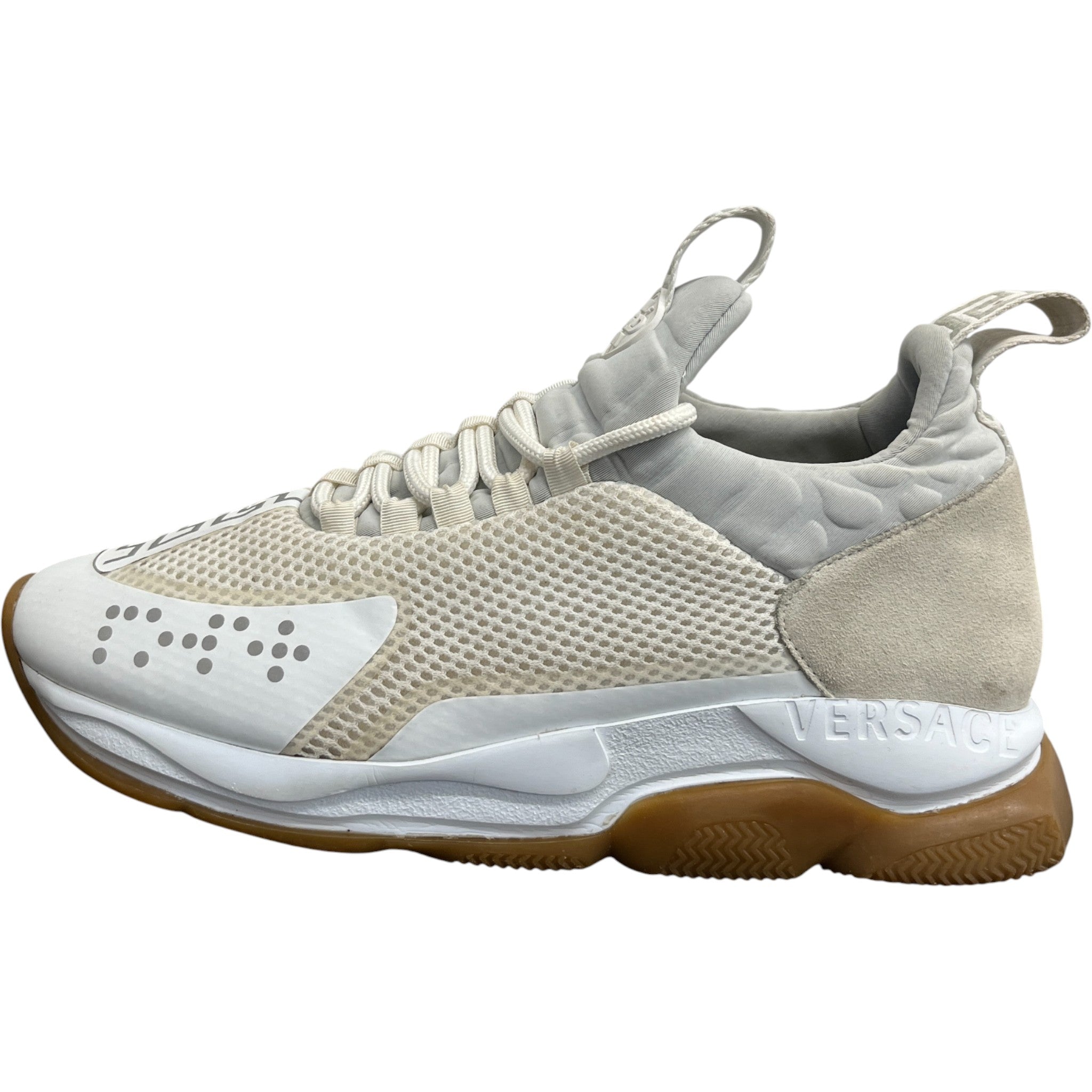 Men's Chain Reaction Low Trainers White Size EU 42.5 / UK 8.5