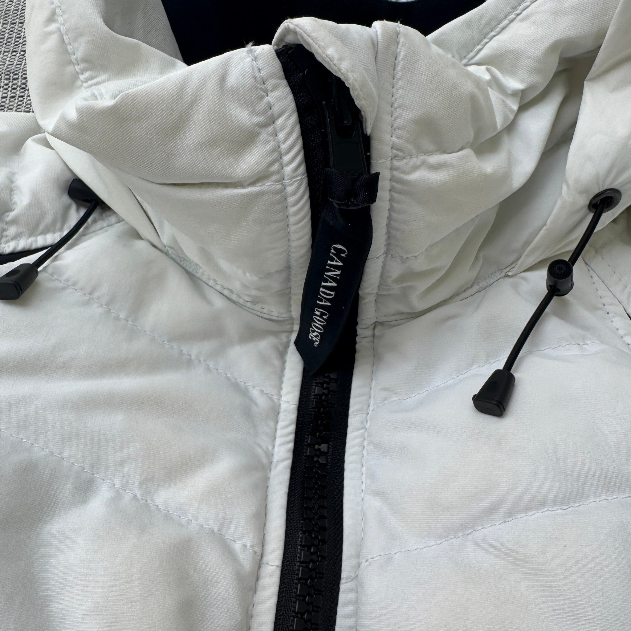 Women's Hybridge Base Down Jacket White Size M