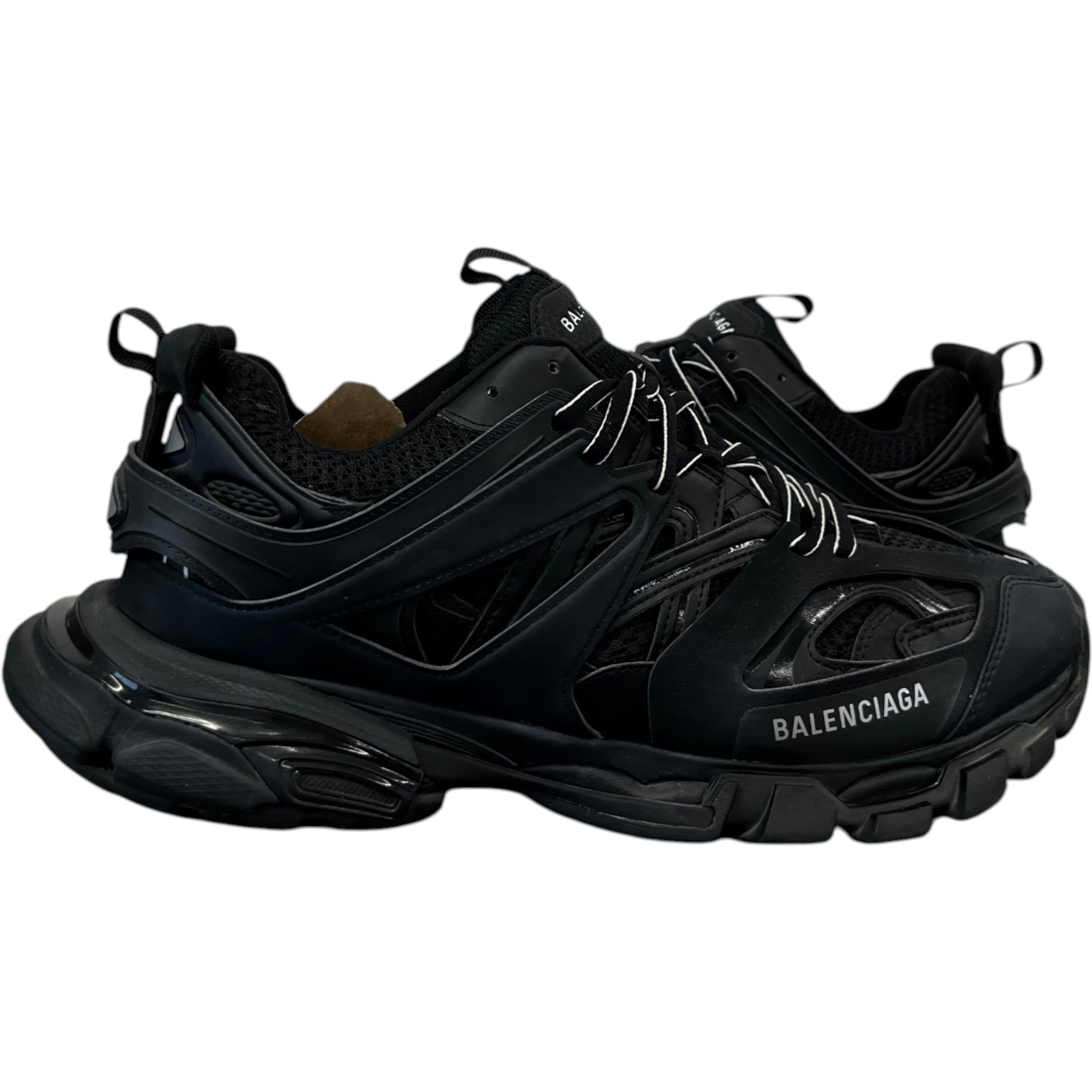 Men's Tracks Low Trainers Black Size EU 44 / UK 10