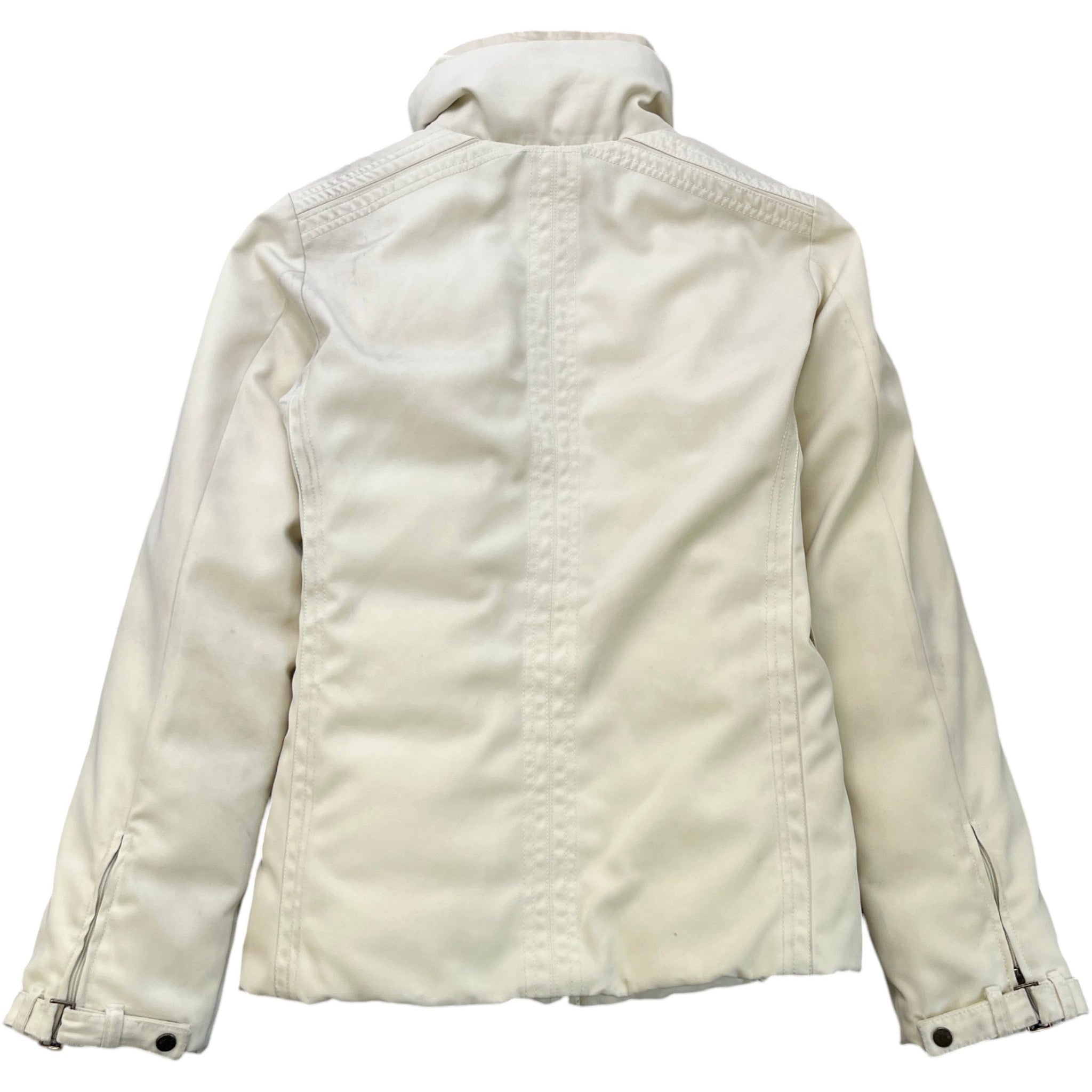 Women's Ski Down Jacket Beige Size 2 / UK 12