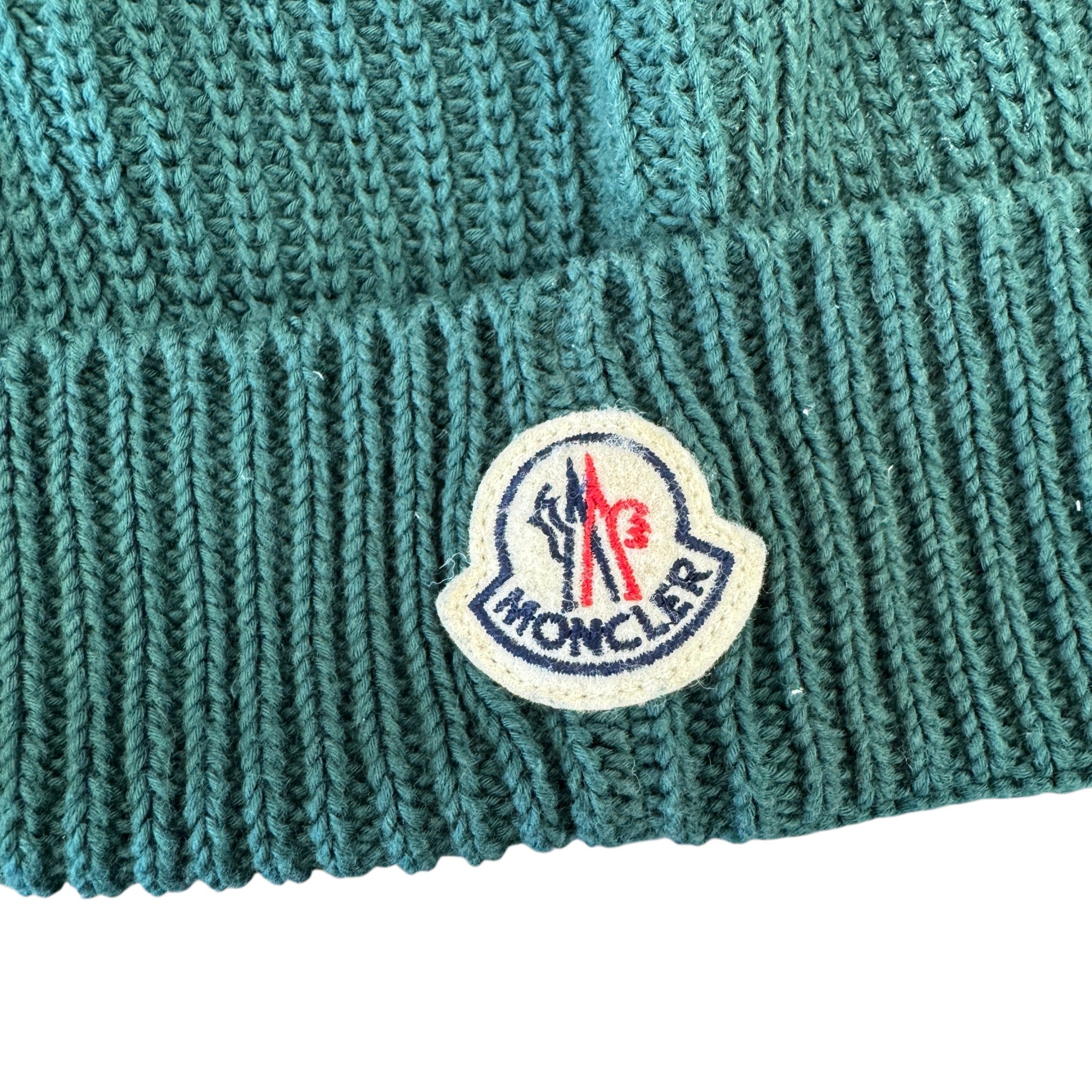 Men's Berretto Tricot Beanie Hat Green