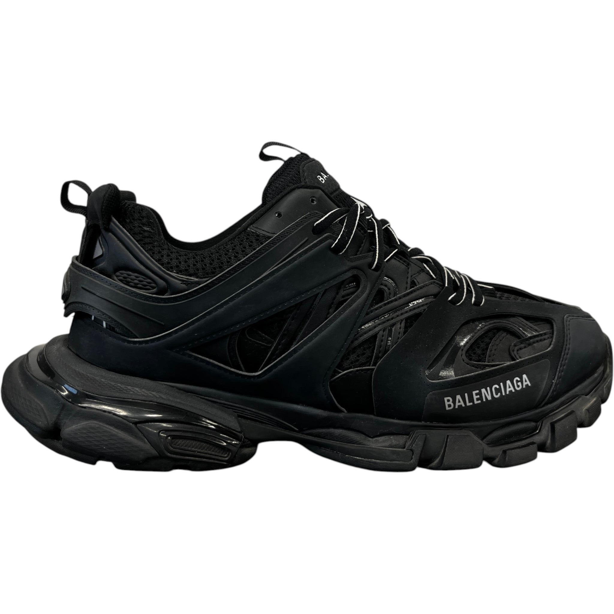 Men's Tracks Low Trainers Black Size EU 44 / UK 10