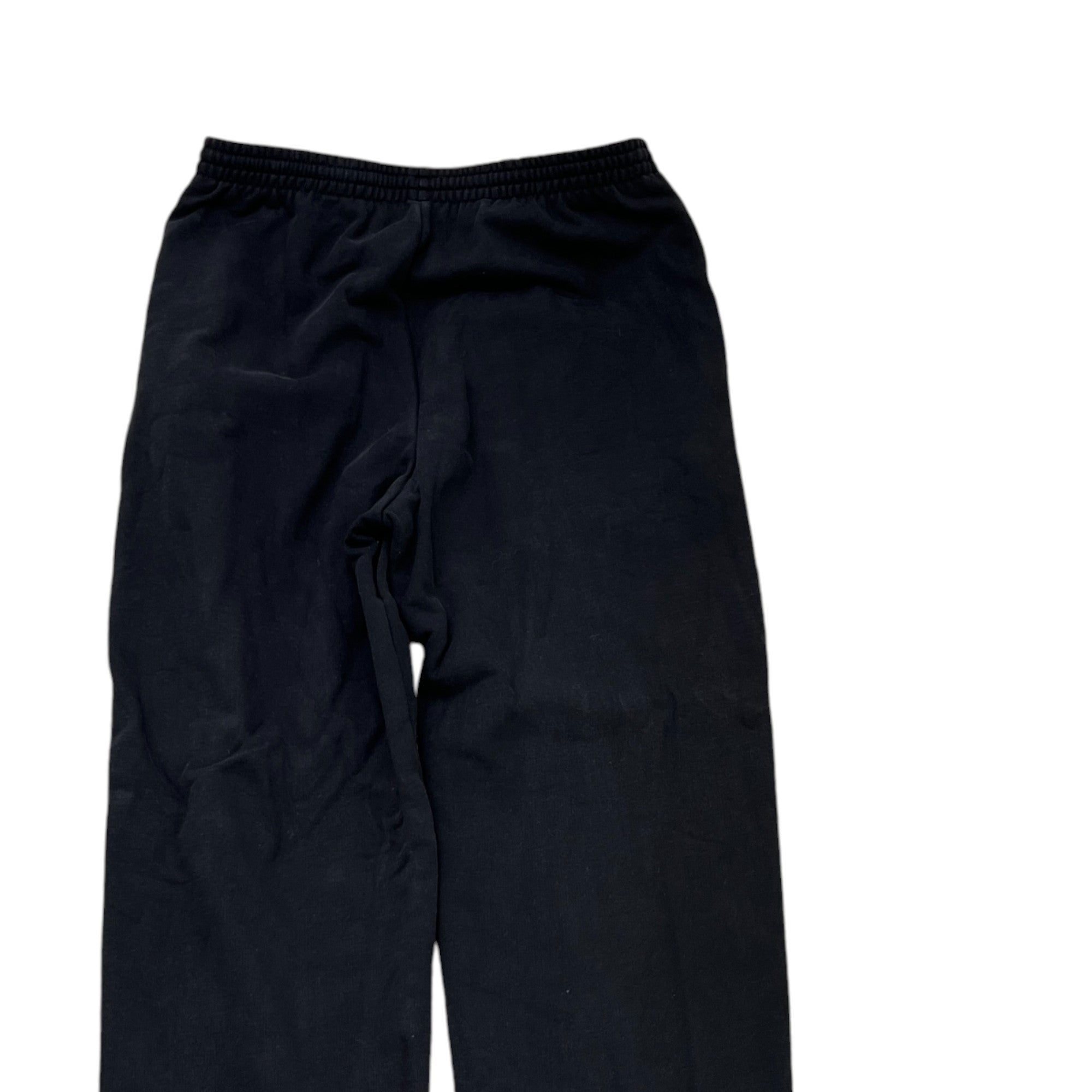 Men's Logo Print Joggers Black Size XS