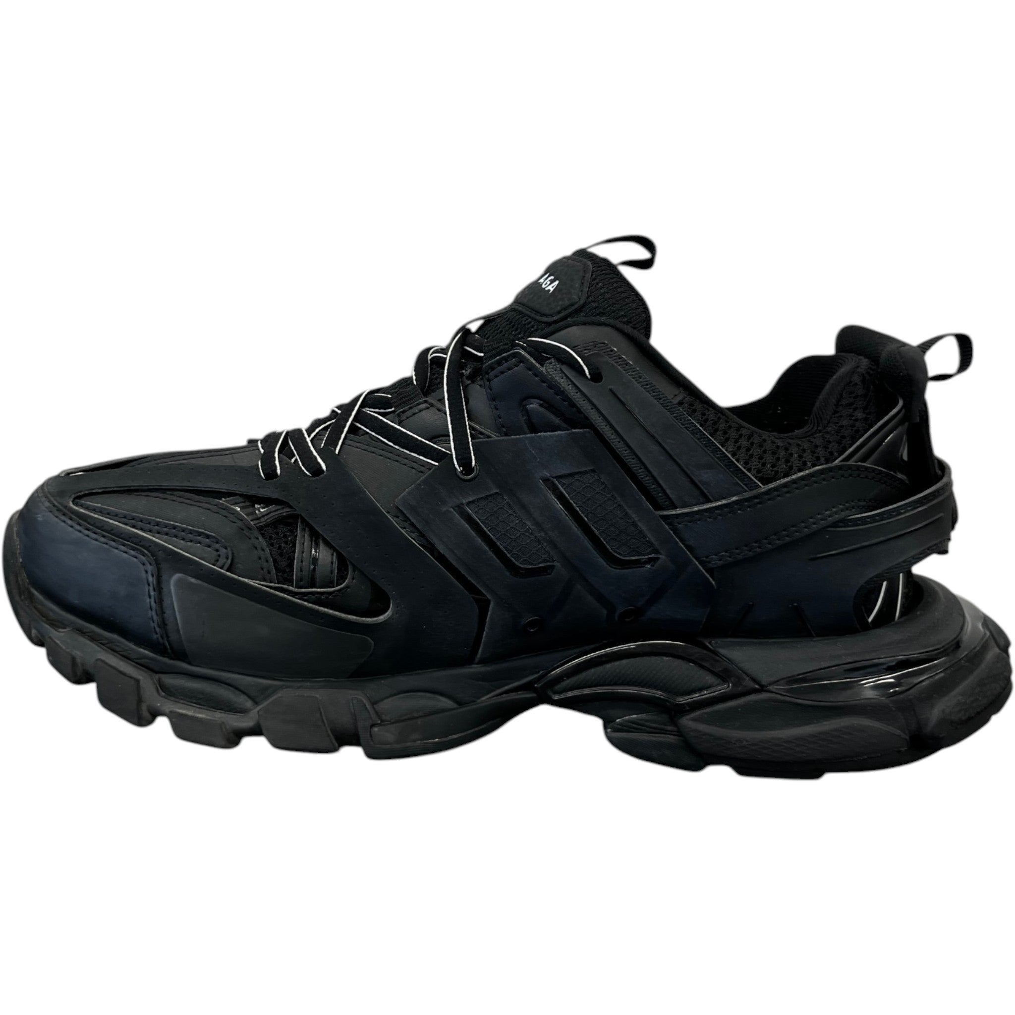 Men's Tracks Low Trainers Black Size EU 44 / UK 10