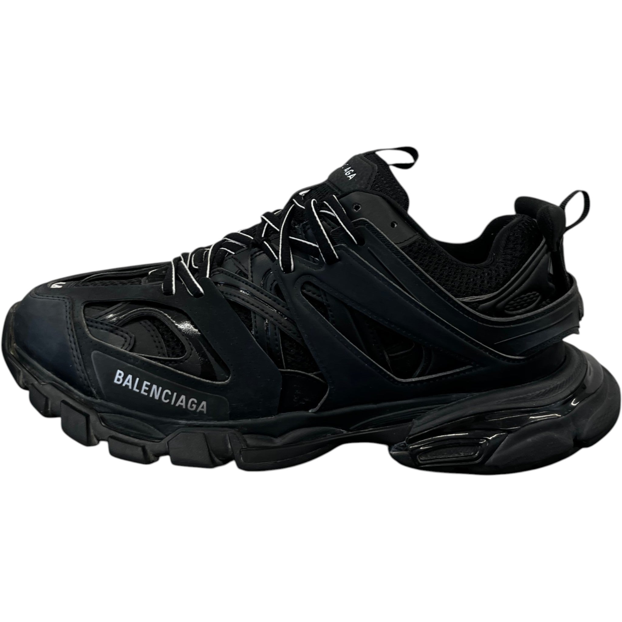 Men's Tracks Low Trainers Black Size EU 44 / UK 10