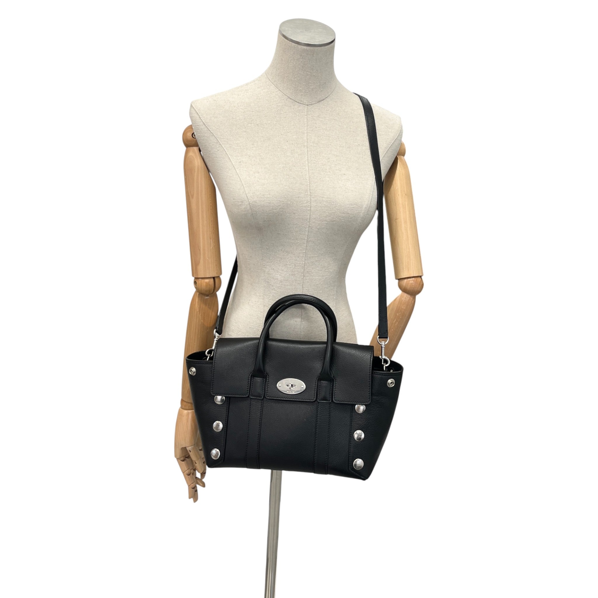 Women's Small Bayswater Handbag Black