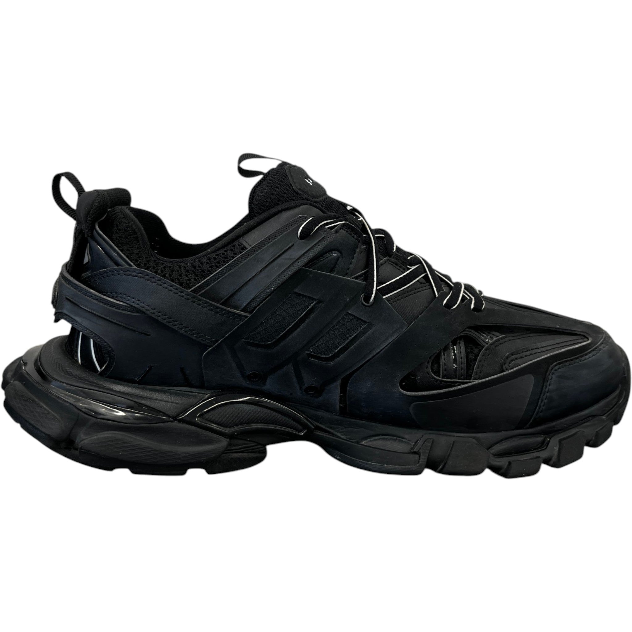 Men's Tracks Low Trainers Black Size EU 44 / UK 10