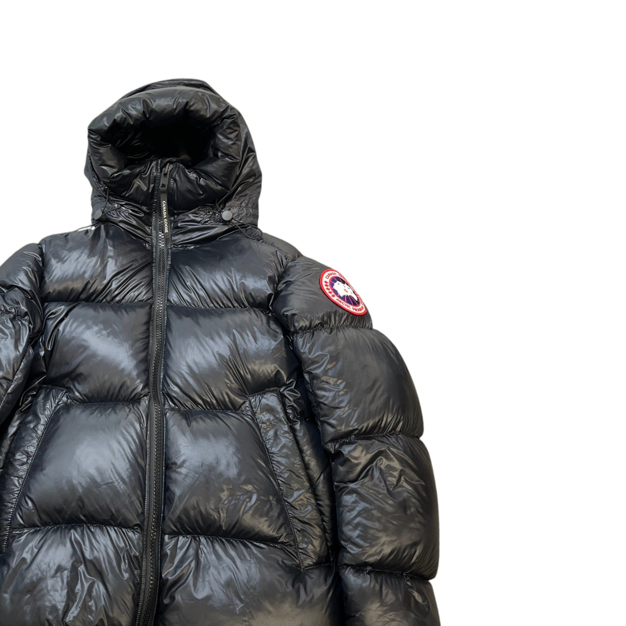 Men's Crofton Puffer Down Jacket Black Size L