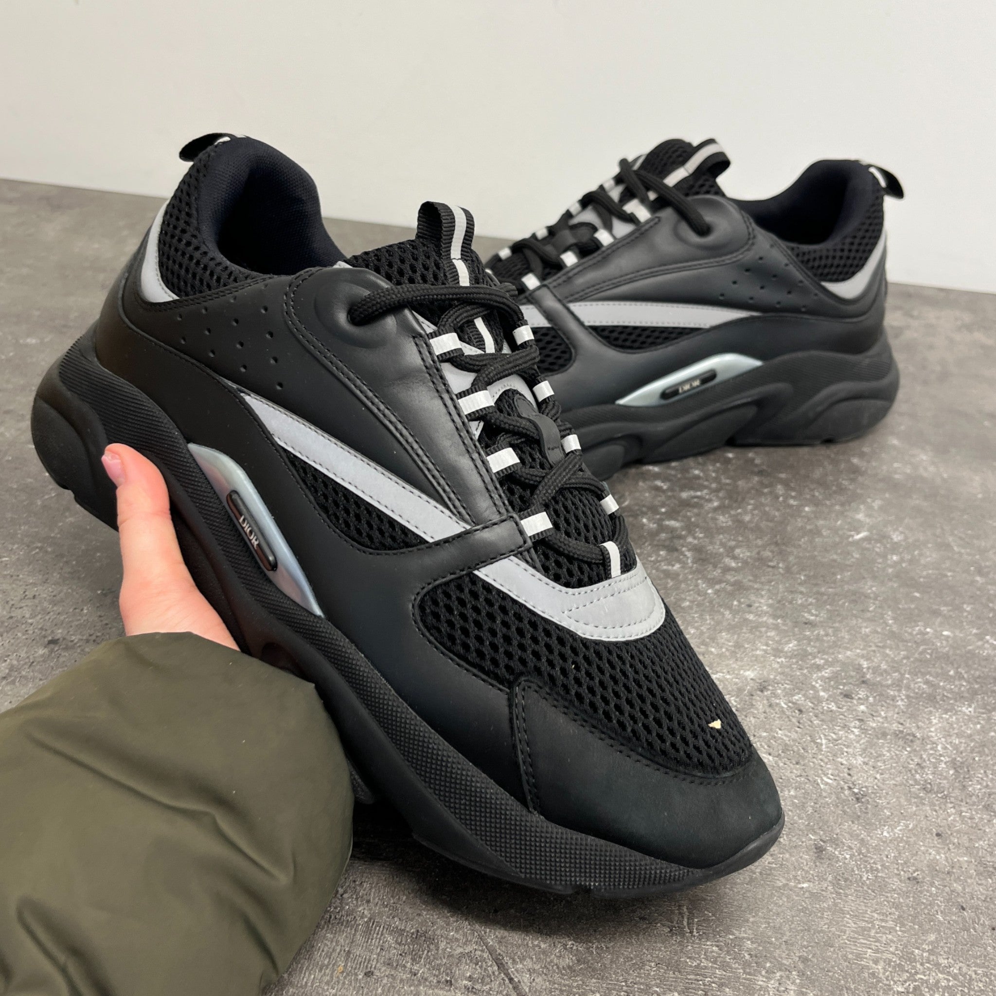 Men's B22 Low Trainers Black Size EU 45 / UK 11