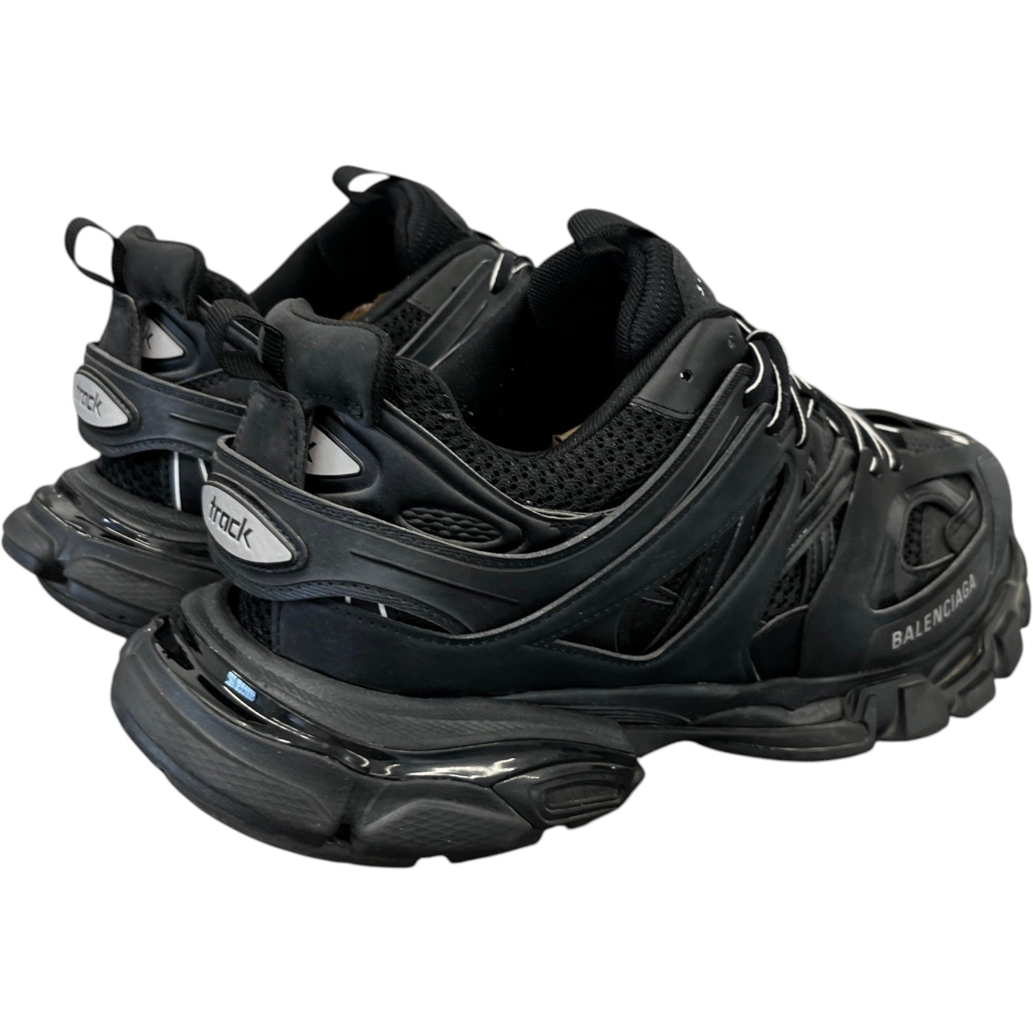 Men's Tracks Low Trainers Black Size EU 44 / UK 10