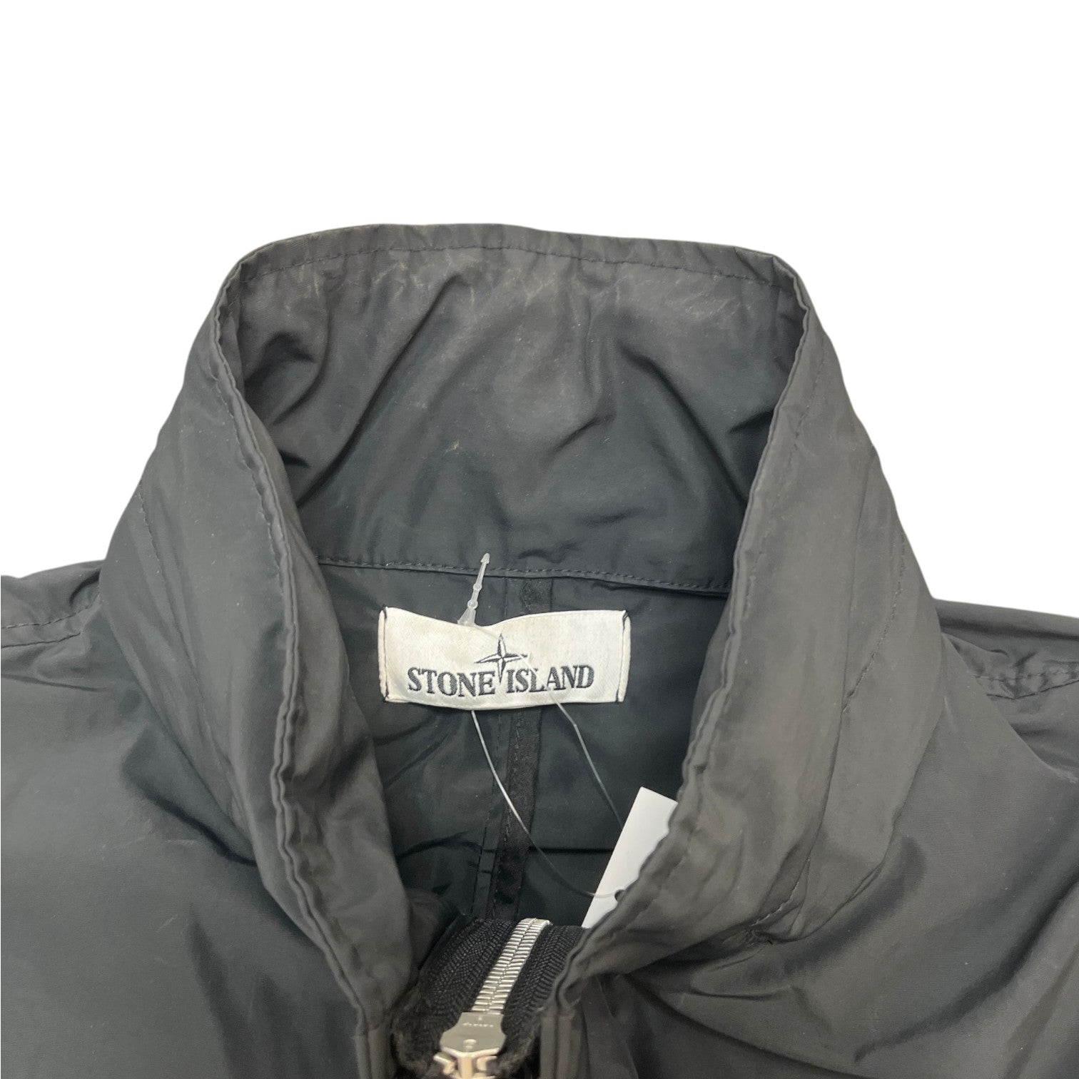 Men's Applique Logo Micro Reps Jacket Black Size M