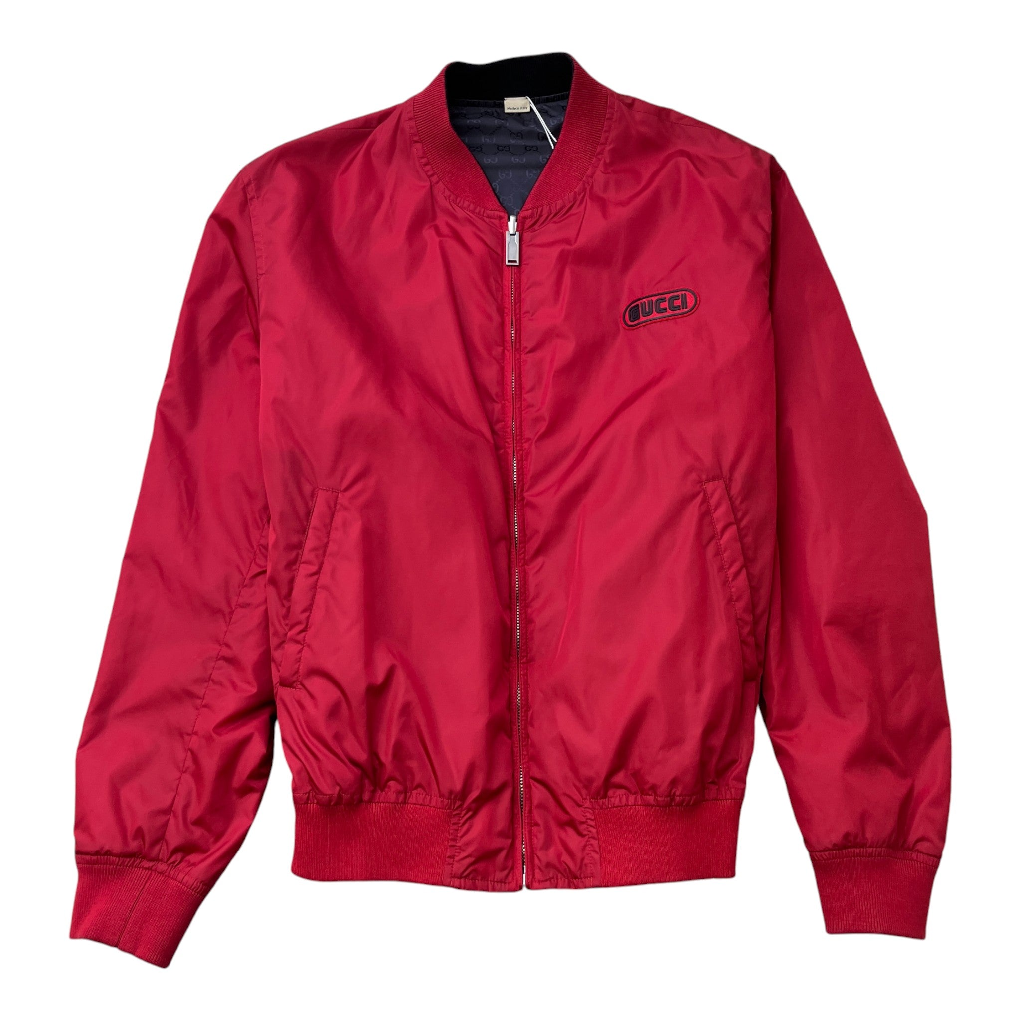 Men's Monogram Reversible Jacket Navy Size IT 46 / S