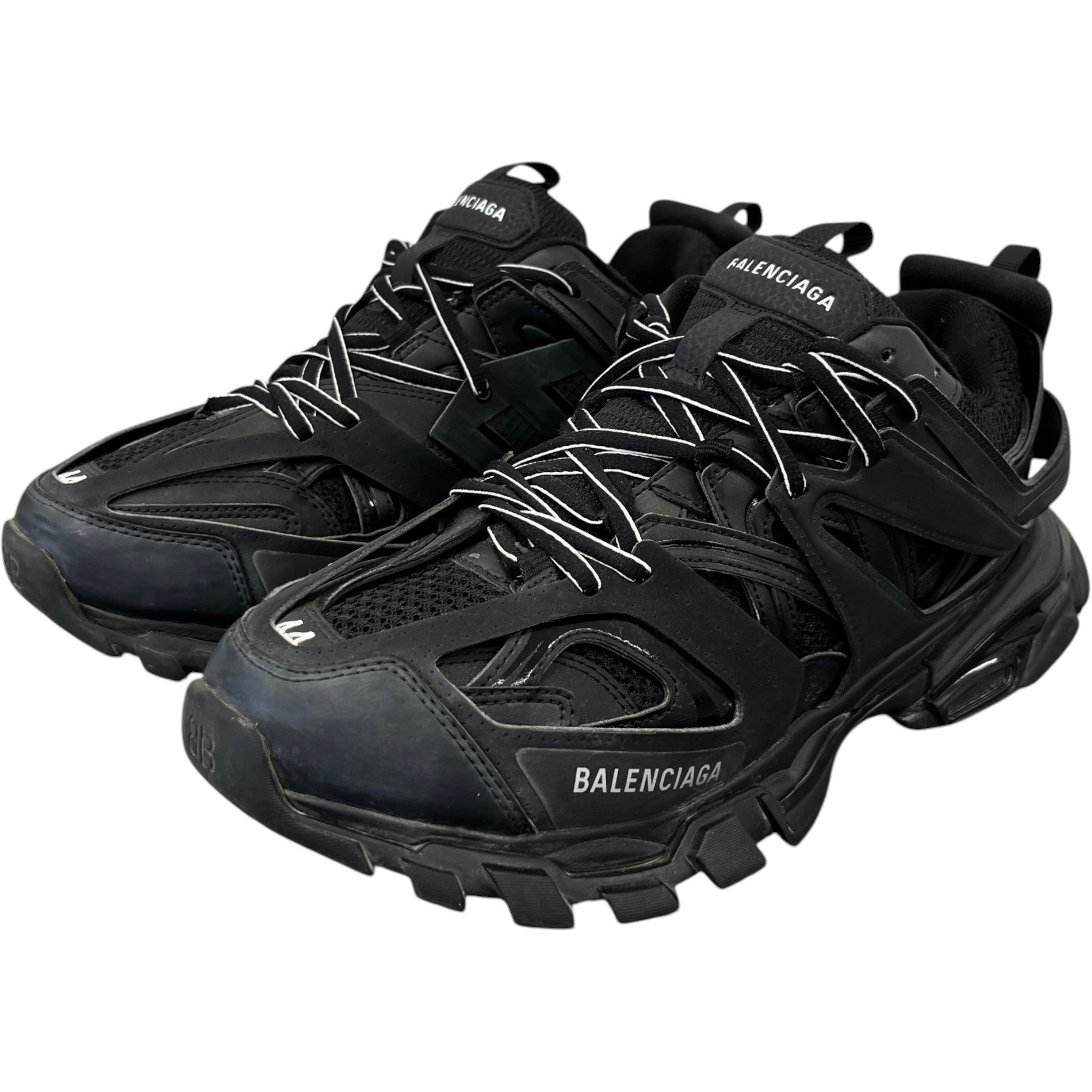 Men's Tracks Low Trainers Black Size EU 44 / UK 10
