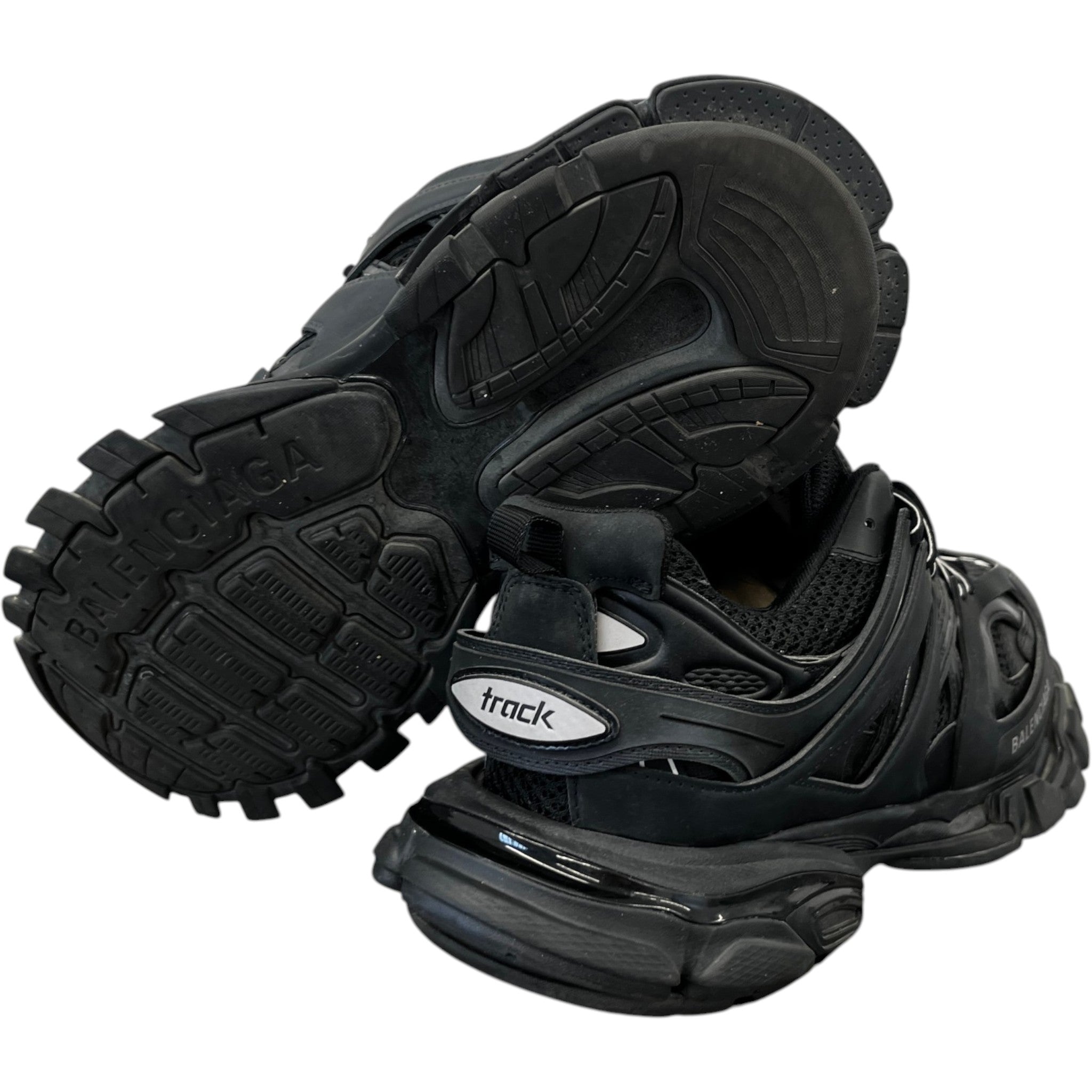 Men's Tracks Low Trainers Black Size EU 44 / UK 10