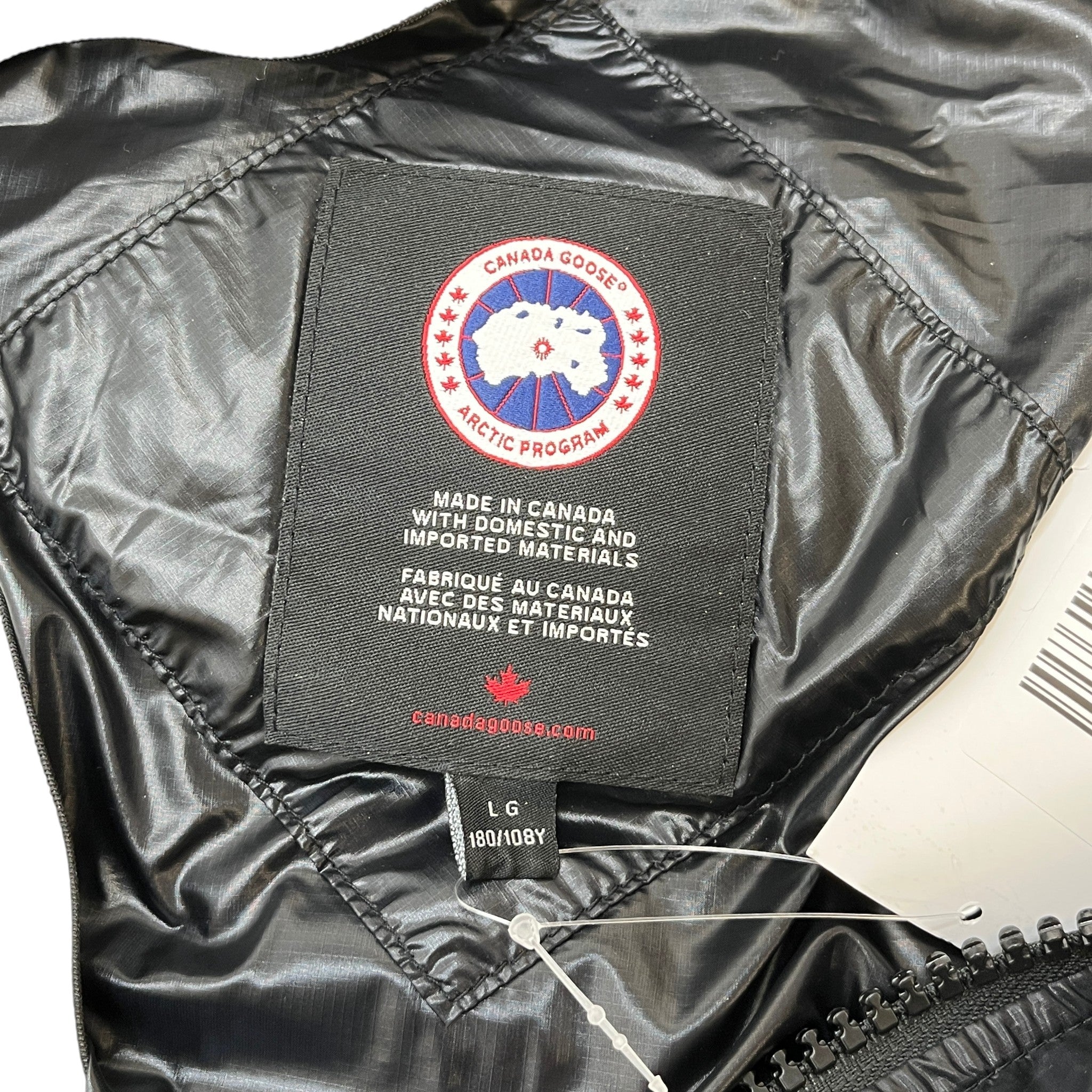 Men's Crofton Puffer Down Jacket Black Size L