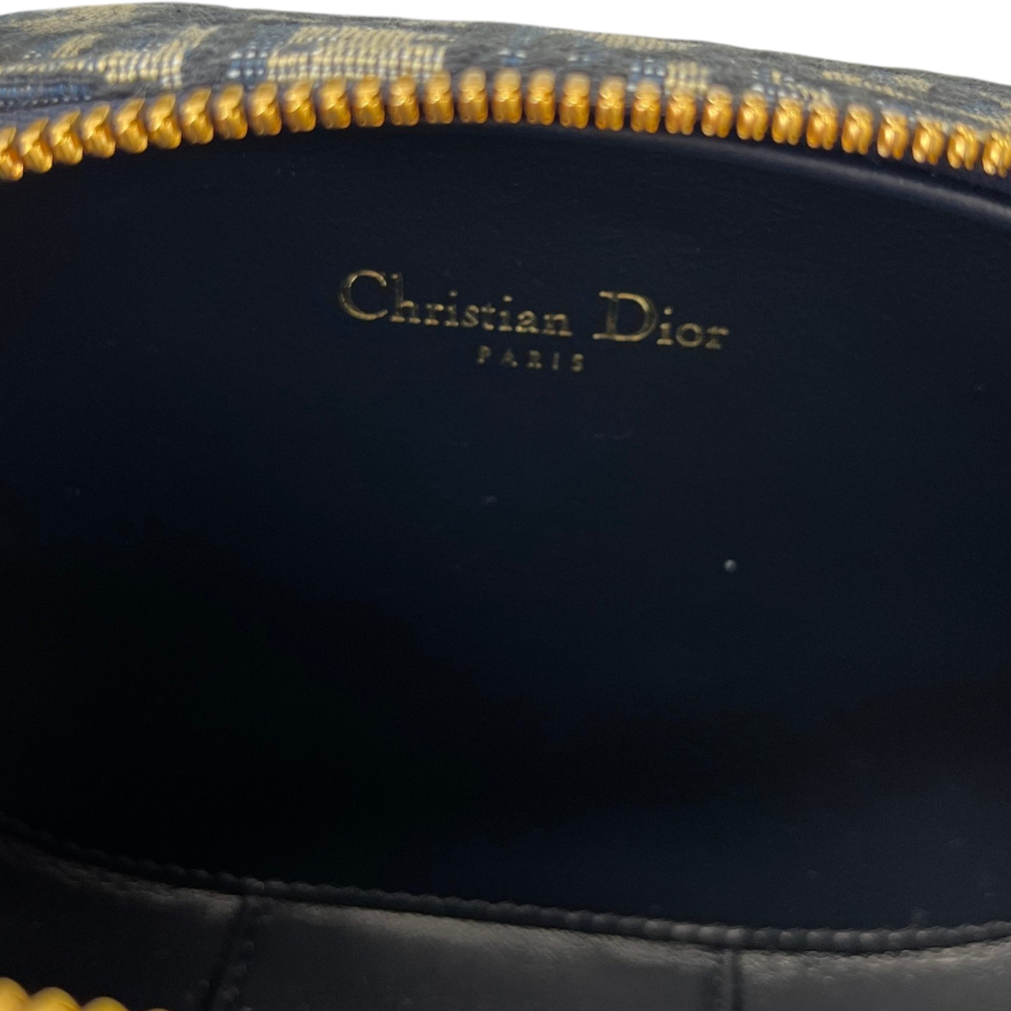 Women's Cd Signature Oval Camera Bag Navy