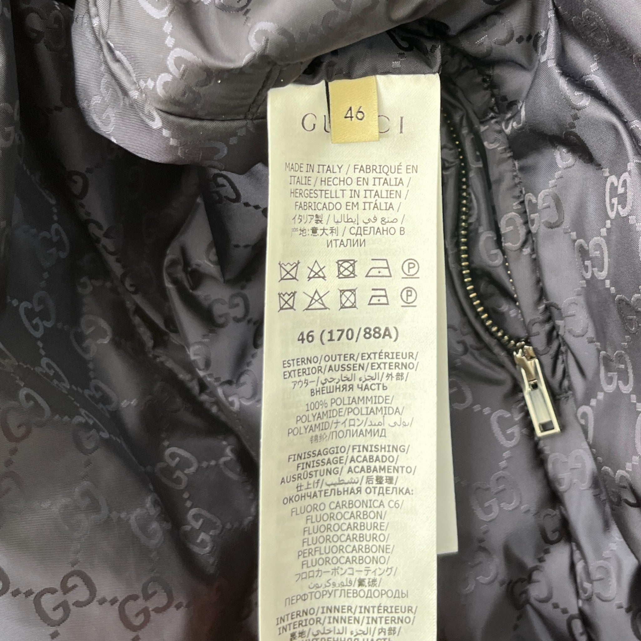 Men's Monogram Reversible Jacket Navy Size IT 46 / S