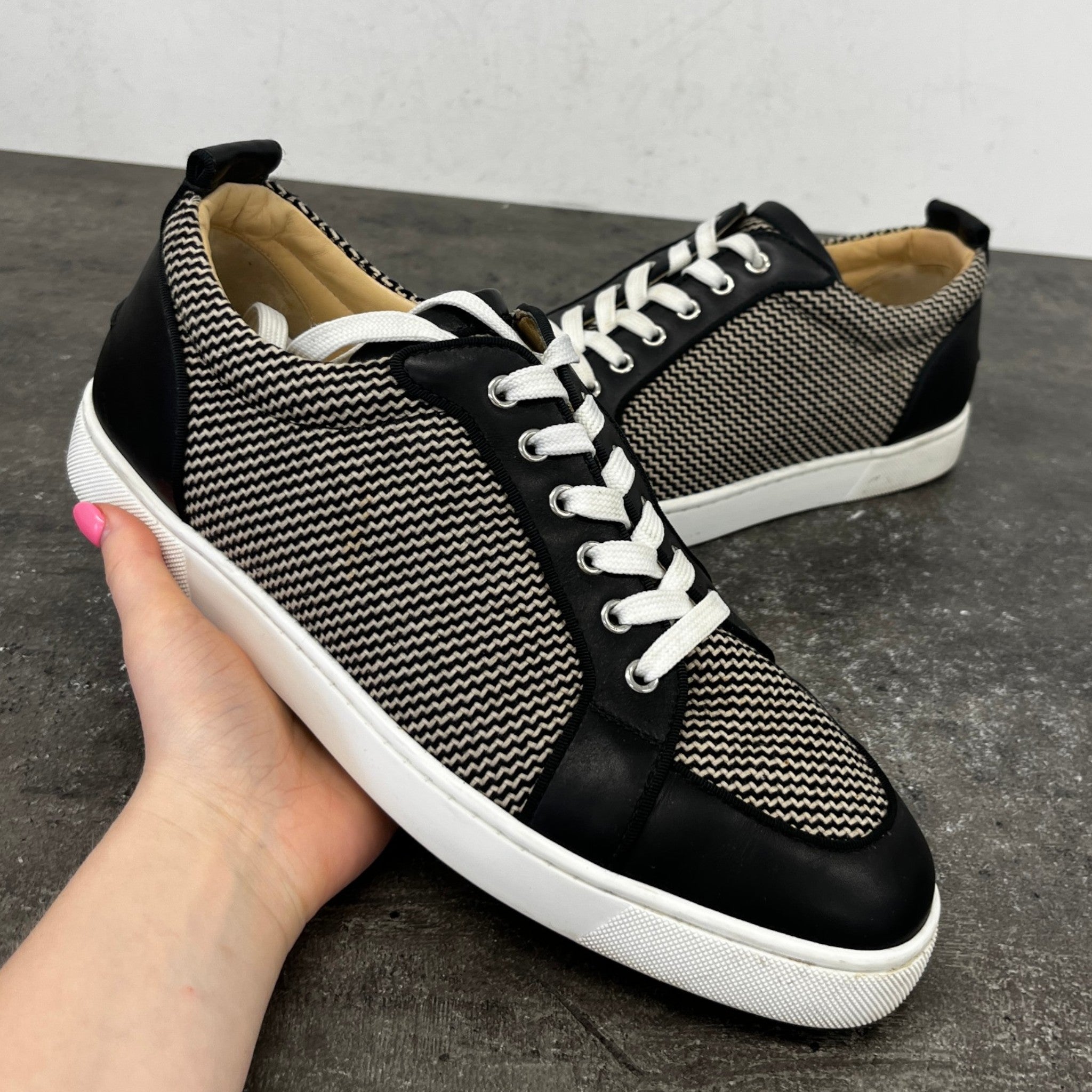 Men's Rantulow Orlato Low Trainers Black Size EU 44.5 / UK 10.5
