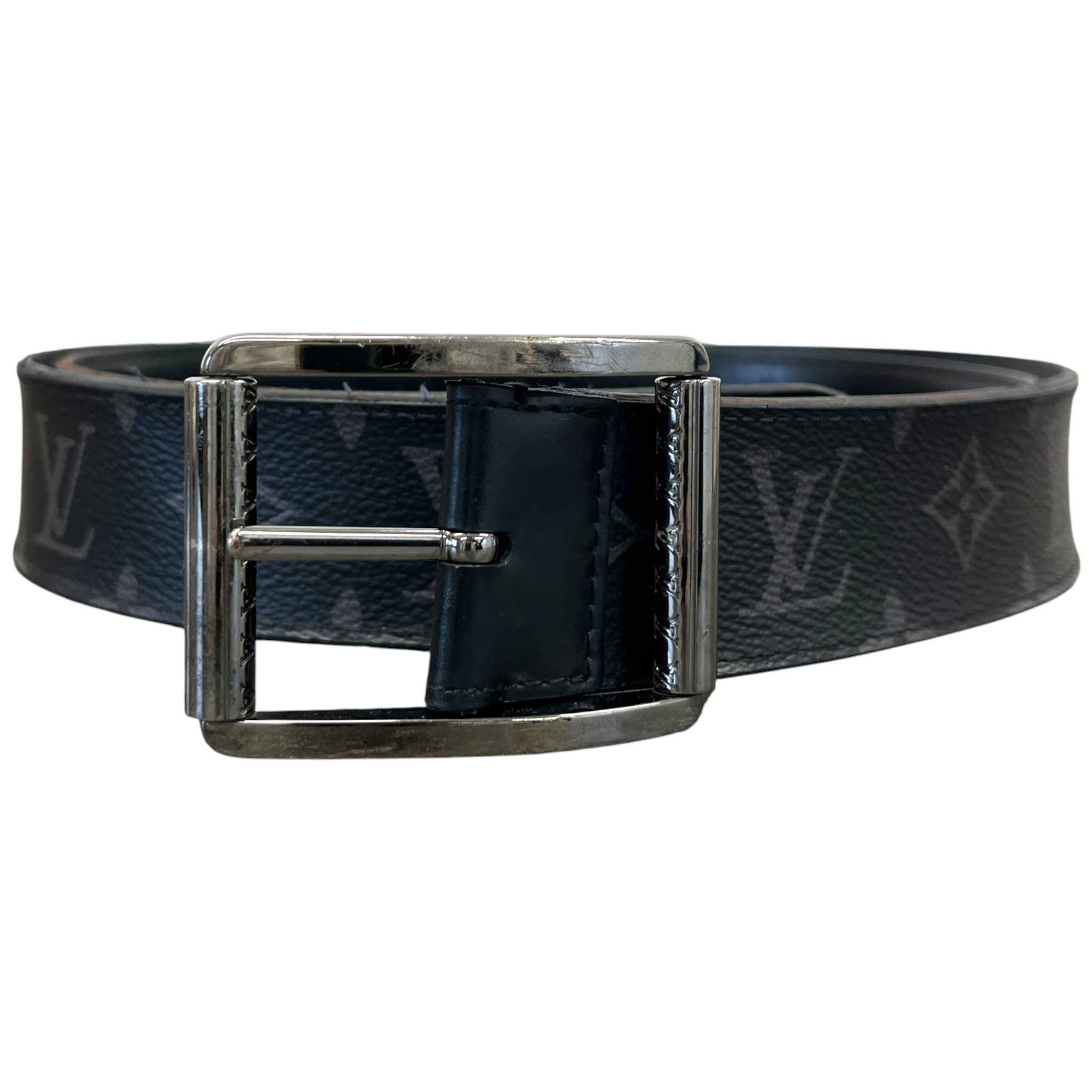 Men's Monogram Eclipse Reversible Belt Black