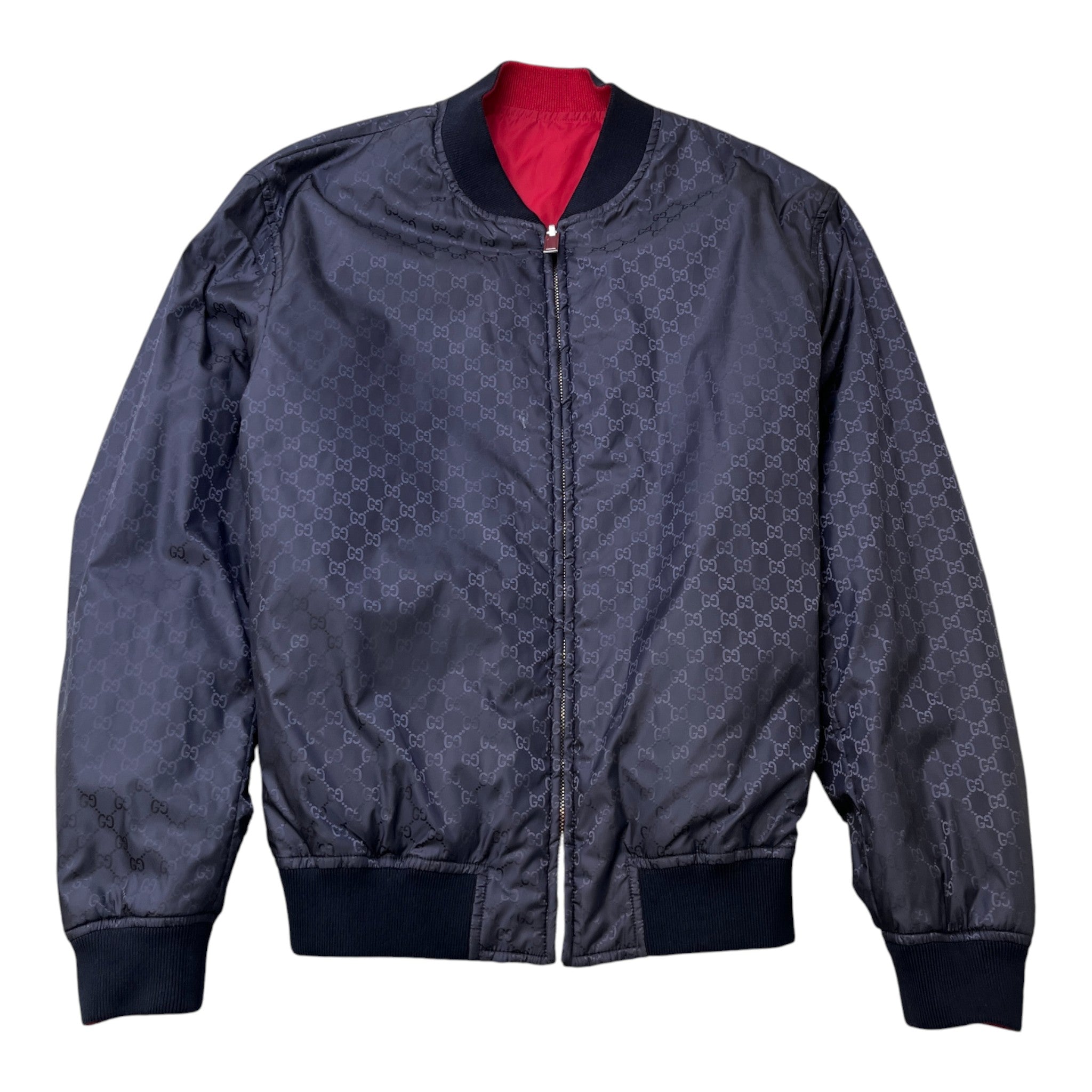 Men's Monogram Reversible Jacket Navy Size IT 46 / S