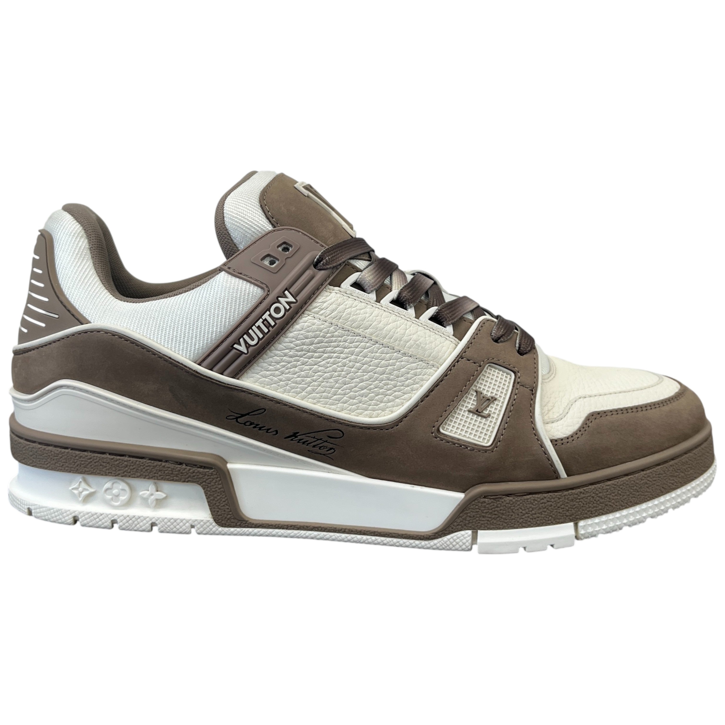 Men's Lv Low Trainers Brown Size EU 43.5 / UK 9.5